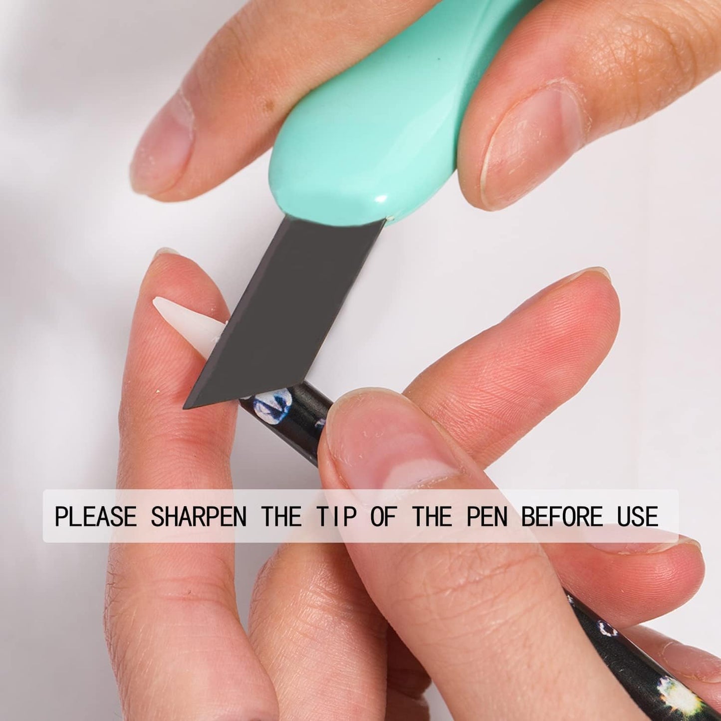 Nail Rhinestones - 3D Multi Shape Size, Flat Back, Manicure Rhinestones Charms, Crystal Light Green Gems, with Kit, for Nail Art, Bedazzling Acrylic Nails, DIY Decor