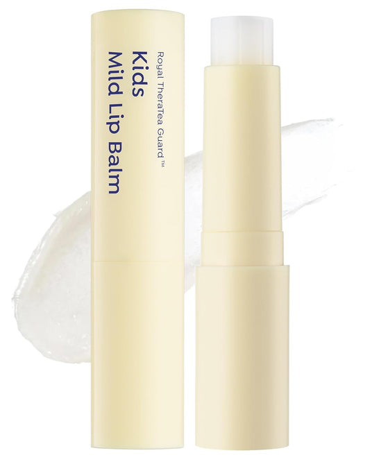 Kids' Moisture Lip Balm - Korean Kids Hydrating Lip Balm for Chapped and Cracked Lips - 12hr Moisturizing Non Oily Lip Care with Plant Oils and Shea Butter - Allergen Free Scent, 0.1 oz.