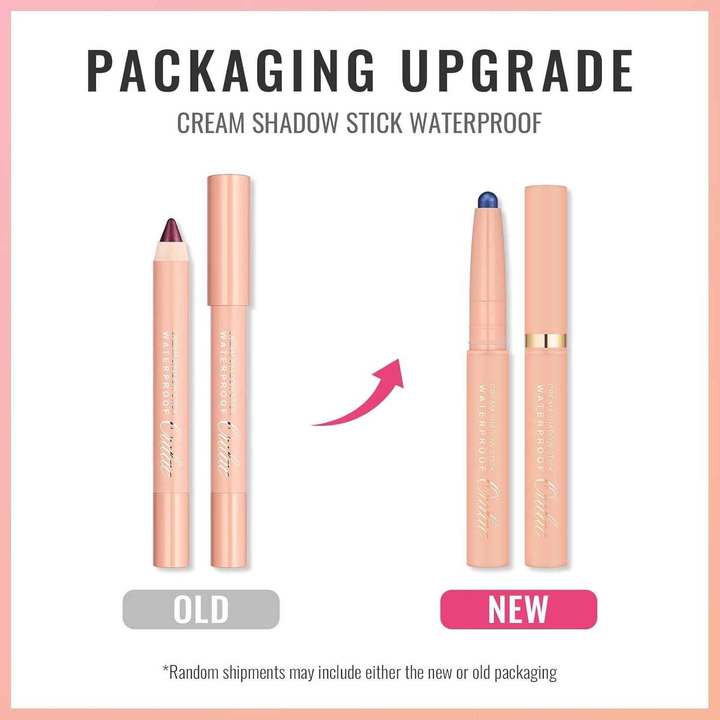 Oulac Waterproof Eye Shadow Stick Smooth and Long Lasting, Shimmering Glitter Finish, Blendable Eyes Makeup, Vegan & Cruelty-Free 3.8g, 20 Navy Velvet