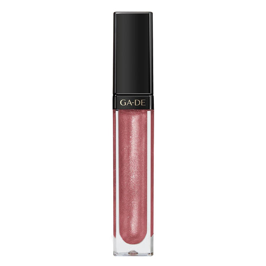 GA-DE Crystal Lights Lip Gloss, 520 - Enriched with Light-Reflecting Crystal Pearls - Smooth Silky, Rich Color - Moisturizes and Adds Shine - 0.2 oz