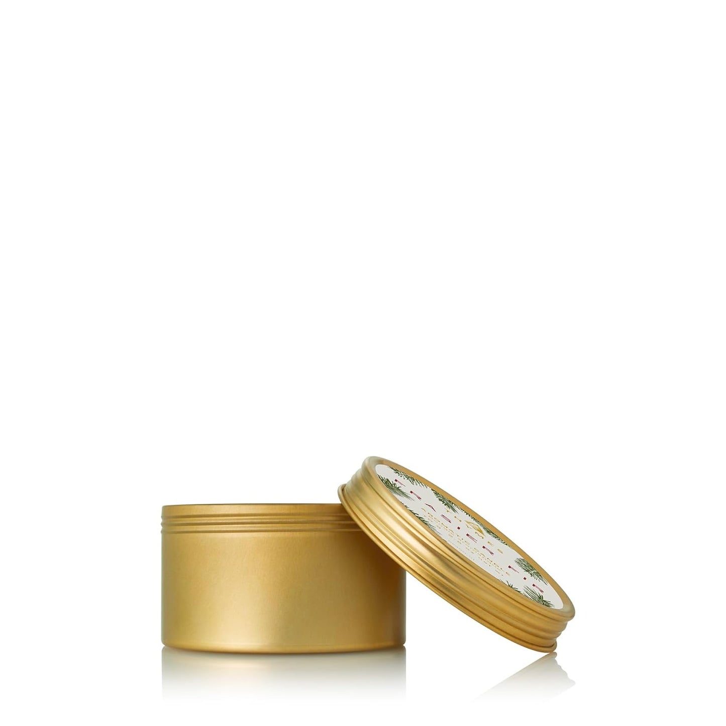 Thymes Frasier Fir Hand Cream, Travel Tin Candle Jar and Bar Soap Gift Set - Scented with Notes of Siberian Fir, Cedarwood, and Sandalwood - Luxury Home Fragrance Set - Hostess Gift for the Holidays