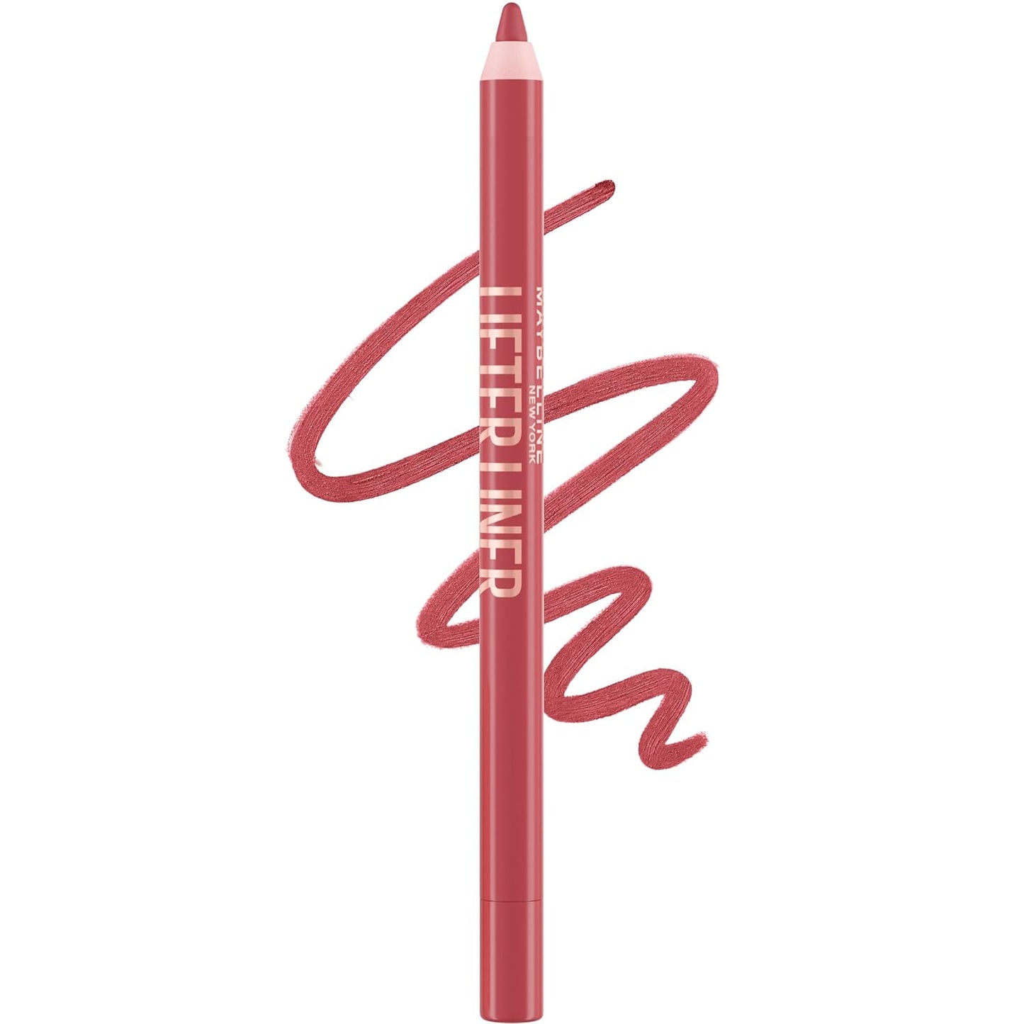 Maybelline Lifter Liner Lip Liner Pencil with Hyaluronic Acid, Peaking, 1 Count