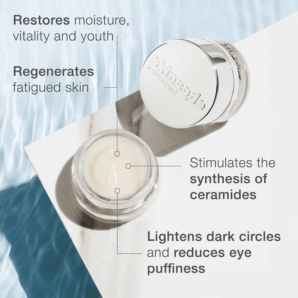 Exclusive Cellular Wrinkle Prohibiting Eye Contour cream - Anti-Aging Eye Cream - Ceramide Boost, Dark Circle Reducer & Puffiness Relief for Youthful Radiance (0.5 Oz / 15 mL)