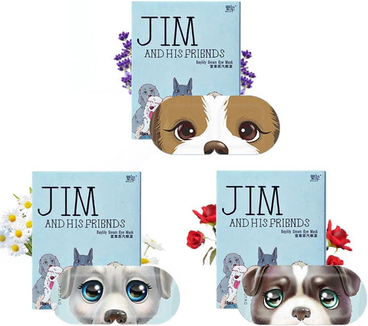 30 Packs Steam Eye Masks for Dry Eyes - Relaxing Hot Sleep Mask, Disposable Moist Heating Compress Pads