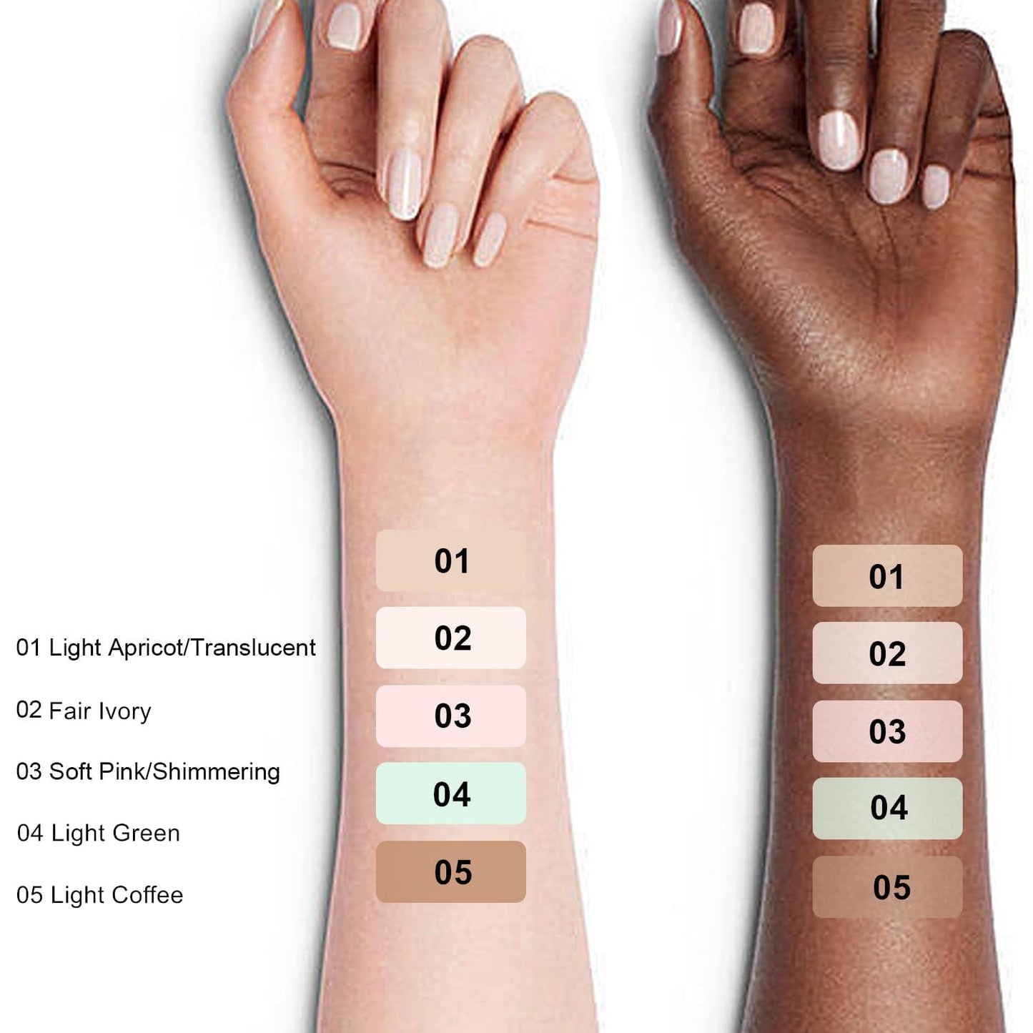 Setting Powder Lightweight Loose Powder Finishing Powder Long-Lasting Face Powder Waterproof with Soft Mushroom Powder Puff & Mirror, Natural Finish,0.28 Oz (Light Coffee/Natural)