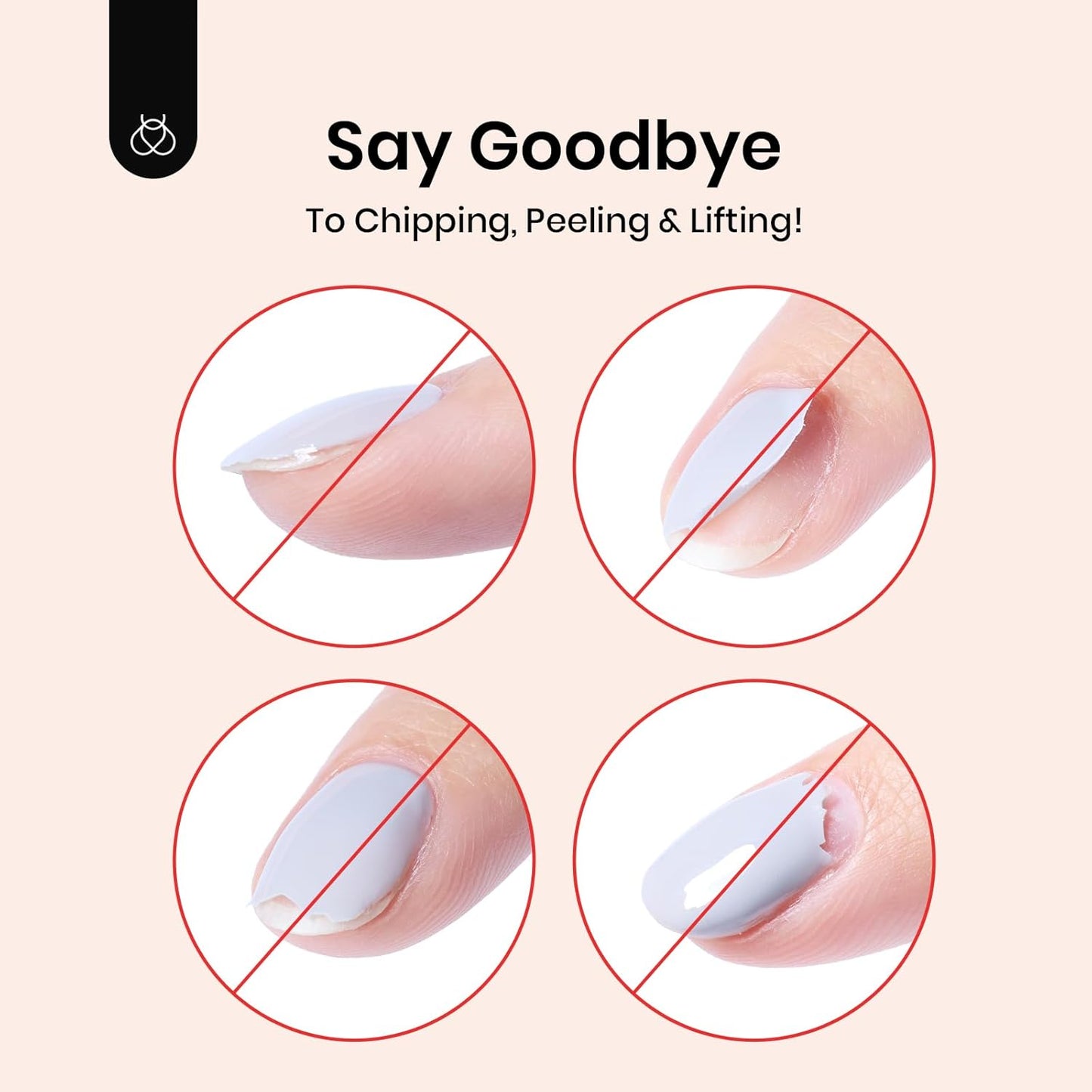 beetles Gel Polish Gel Base Coat, 15ml Prebond Base Gel Nail Polish Long Lasting Soak Off U V Nail Lamp Base Coat Upgraded Formula for Salon DIY Design Manicure Gifts for Women