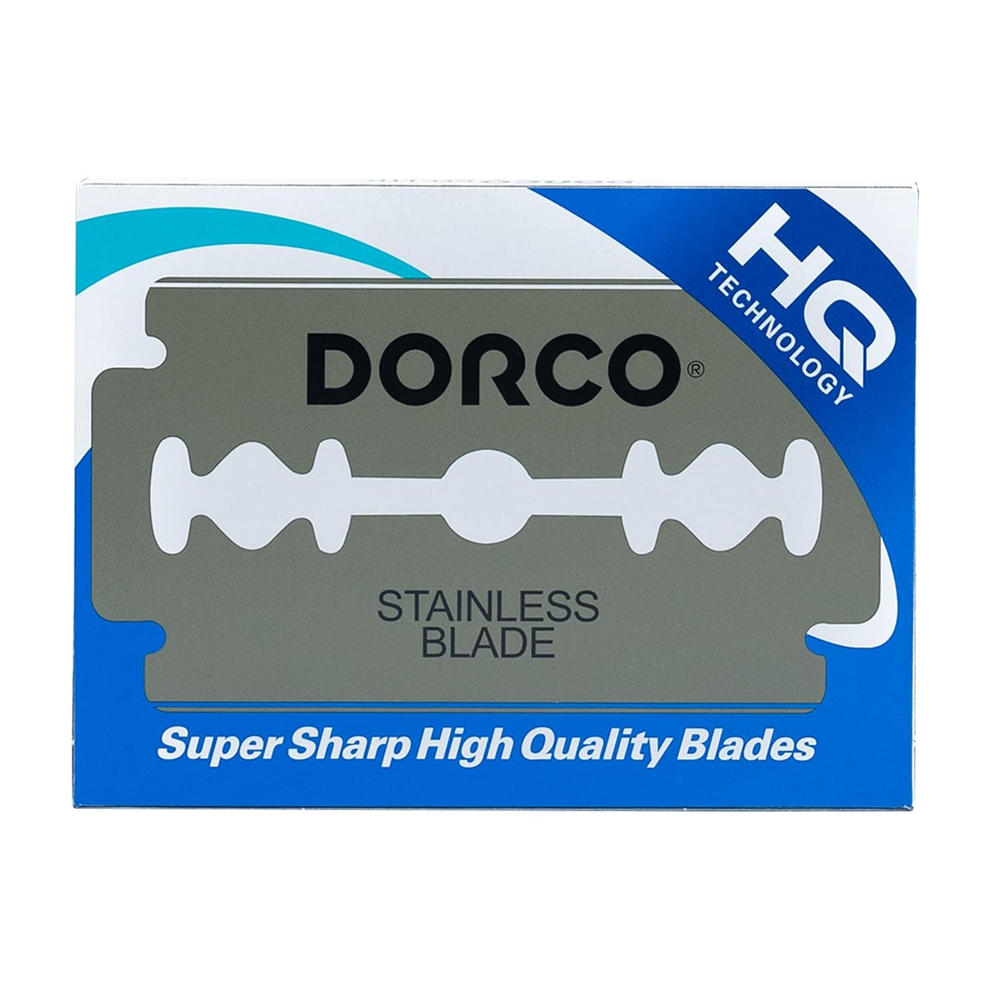 Dorco ST300 Platinum Extra Double Edge Razor Blades 100 Count, Premium Stainless Steel Shaving Blades, Super Sharp for Smooth, Precise Shave