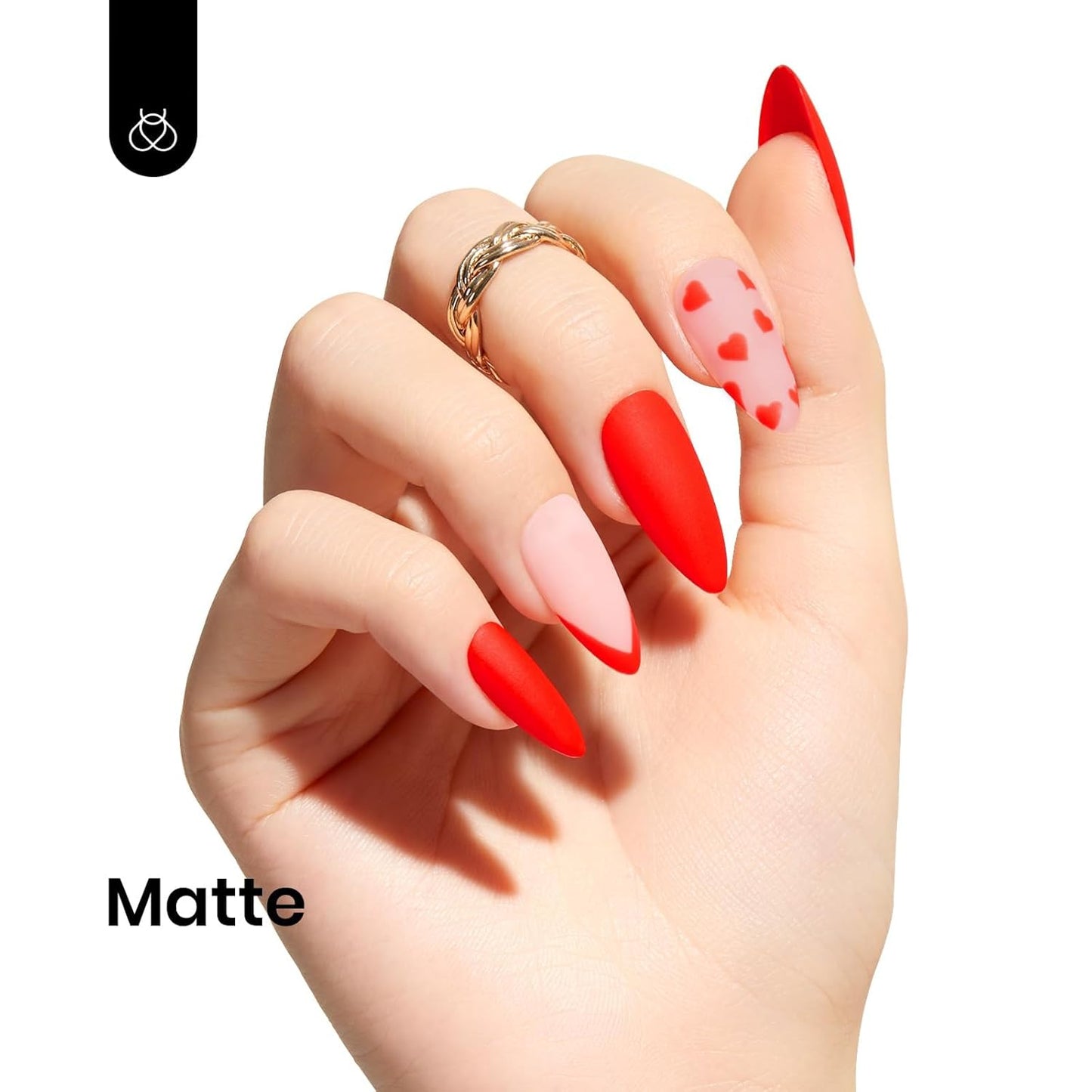 Beetles Bright Red Gel Nail Polish, 15ml Orange Red Gel Nail Polish Gel Soak Off LED UV Manicure Art Design Salon at Home Candied Apple Collection DIY Gift for Women