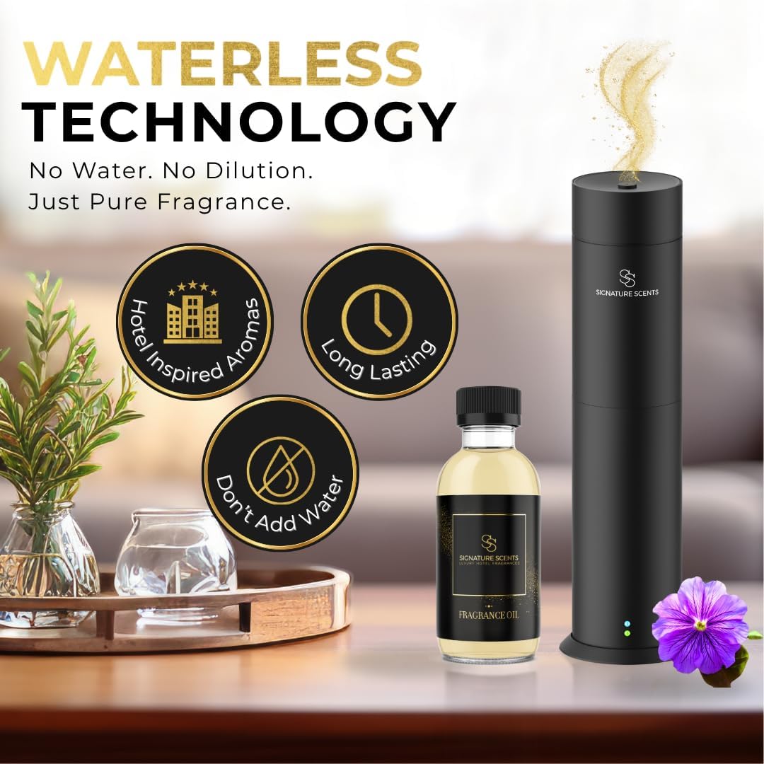 Luxury Hotel Diffuser Oil for Hotels and Homes - Aromatherapy Oils for use with an Essential Oil Diffuser at Home - Fragrance-Scent Diffuser Oil Blend (Wild Ambition) 4.05fl oz (120ml)