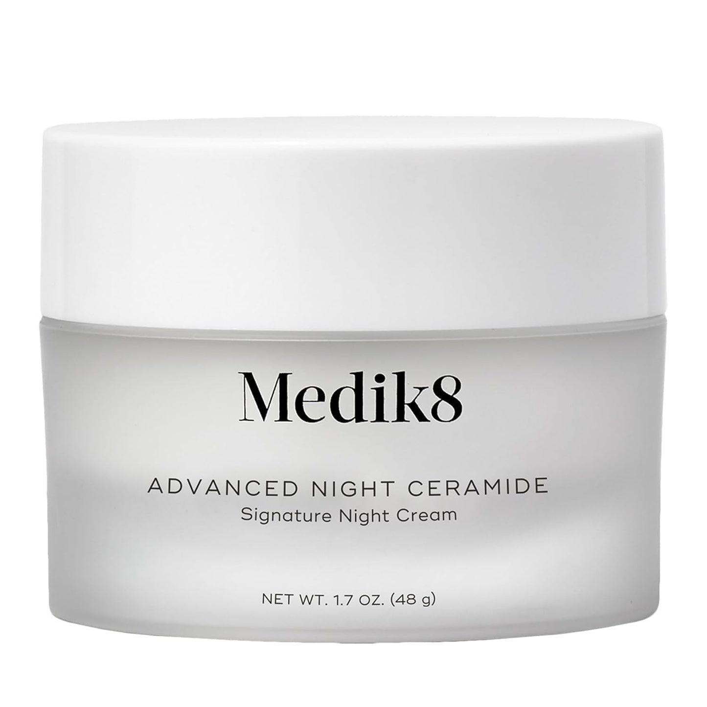 Medik8 Advanced Night Ceramide - Signature Anti Aging Night Cream for Face - Face Moisturizer with Skin Tightening Ceramides and Antioxidants - 1.7 oz