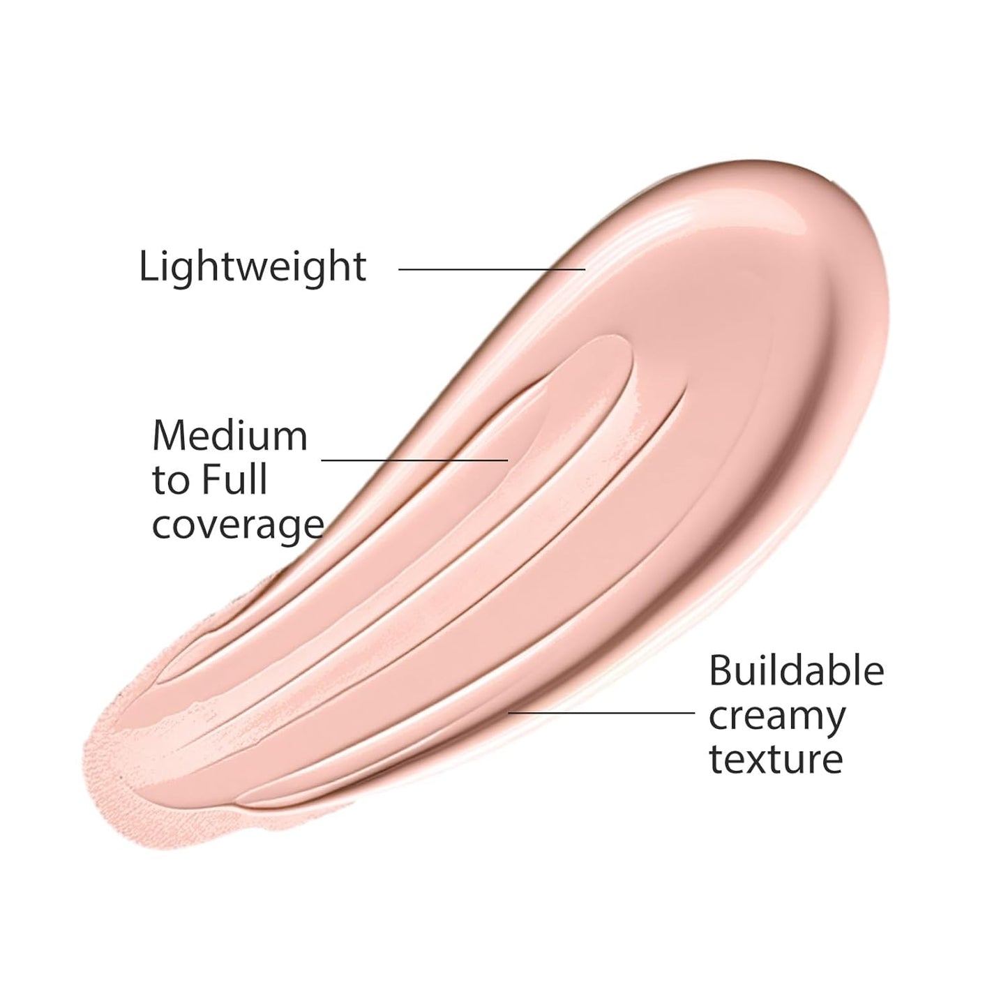 UCANBE Liquid Concealer Stick, Conceals, Covers, Highlights, Medium to Full Coverage Hydrating Color Corrector Face Makeup for Under Eye Dark Circles, Redness, Dullness, Fine Lines - Fair -0.3 Fl.oz