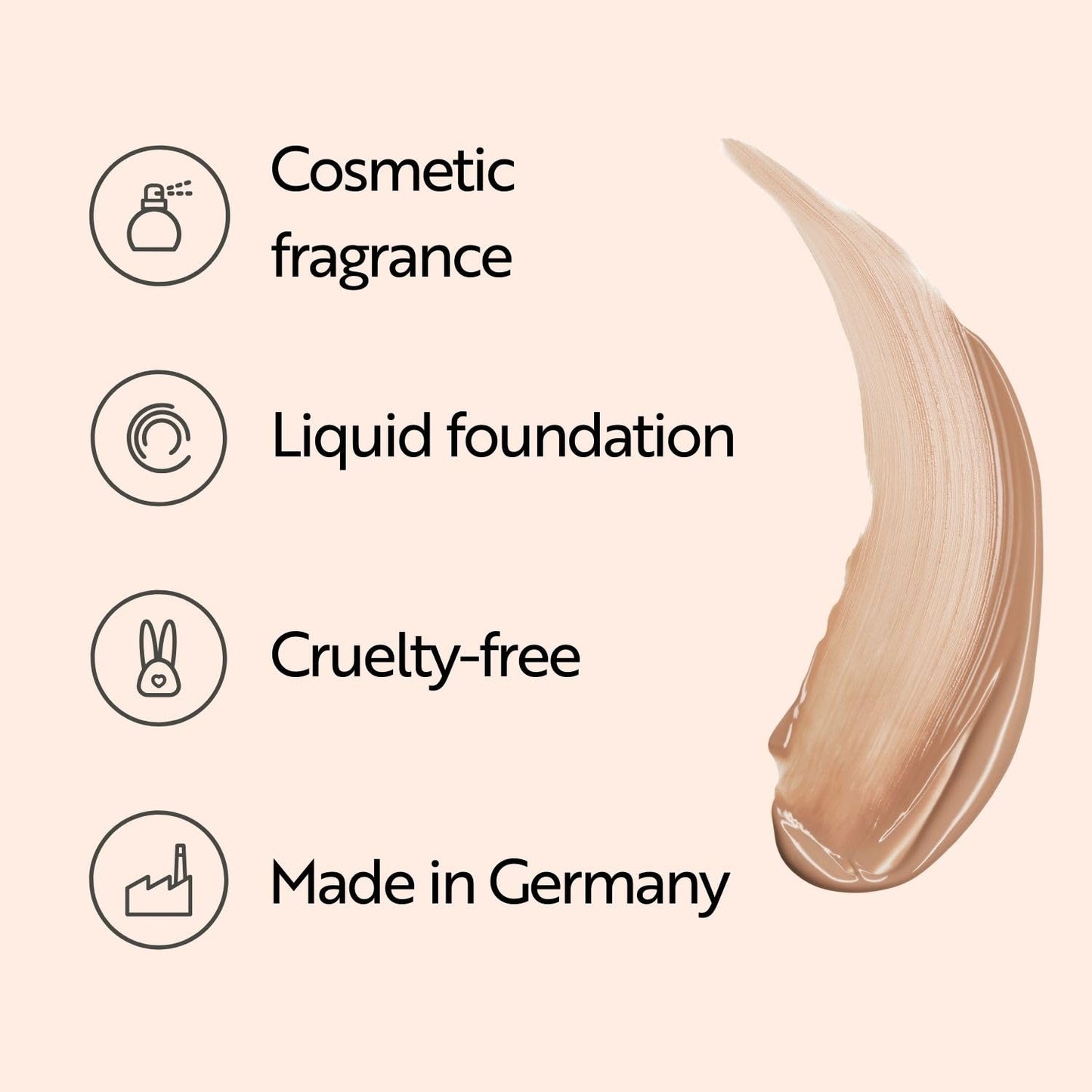 M. Asam MAGIC FINISH Supercharge Serum Foundation Creamy Nude (1.01 Fl Oz) - Moisturizing Make Up & Firming Face Serum In One, Anti-aging CC Cream With Optimal Coverage & Hyaluronic Acid