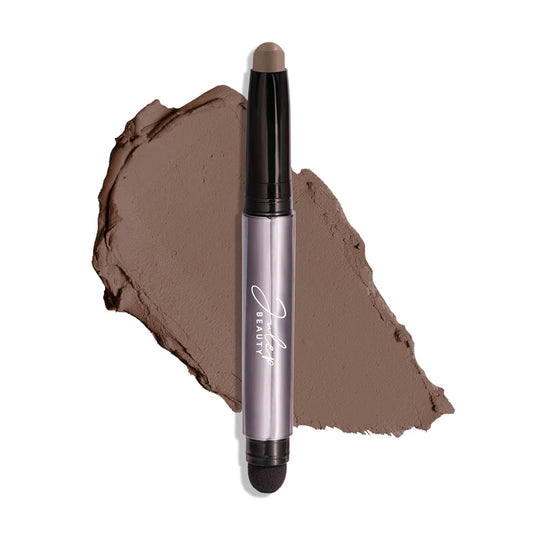 Julep Eyeshadow 101 Cream to Powder Waterproof Shadow Stick - Stone Matte - Long-Lasting, Crease-Proof, Matte Eyeshadow with Built-in Smudger
