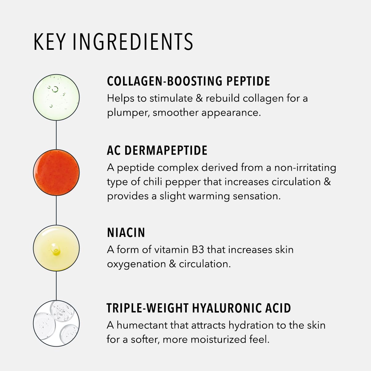 HydroPeptide Perfecting Gloss, Lip Plumping Gloss & Hydrating Treatment, Volumizing Collagen-Boosting Enhancer with Hyaluronic Acid & Peptides, Santorini Red, 0.13 Ounce