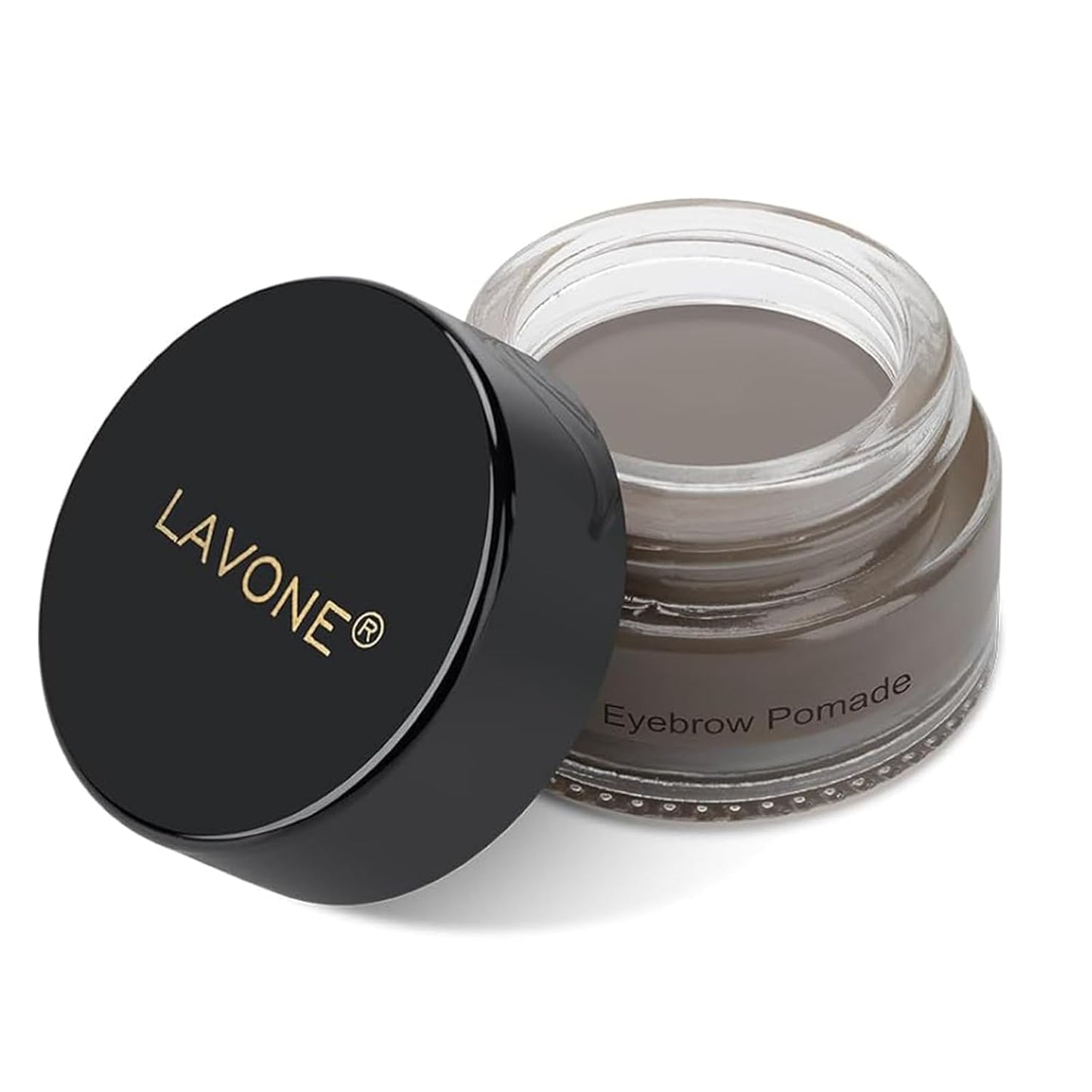 Eyebrow Pomade - Waterproof Brow Pomade for Long-lasting Results,Smudge Proof and Sweat Resistant Formula,Natural Eyebrow Makeup for All Skin Types and Tones - Gray
