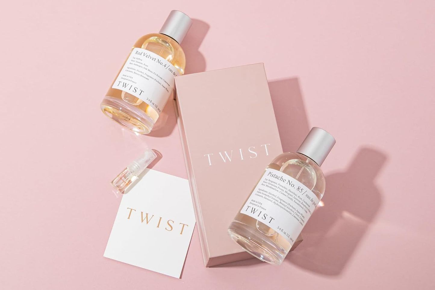 Twist Infinity No. 123 - Eau De Parfum Inspired by Lo. V. Imagination, Long-Lasting Perfume For Men, Citrus & Black Tea, Vegan, Clean Ingredients, Fragrance - Spray 100 ml | 3.4 fl. oz.