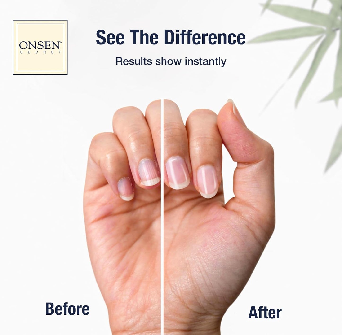 Onsen Nail & Cuticle Cream Treatment w/Japanese Tsubaki, Jojoba & Lavender Oil, Shea Butter - Strengthens Nails, Softens Cuticles - Daily Repair Care (2 Count/30 ml)