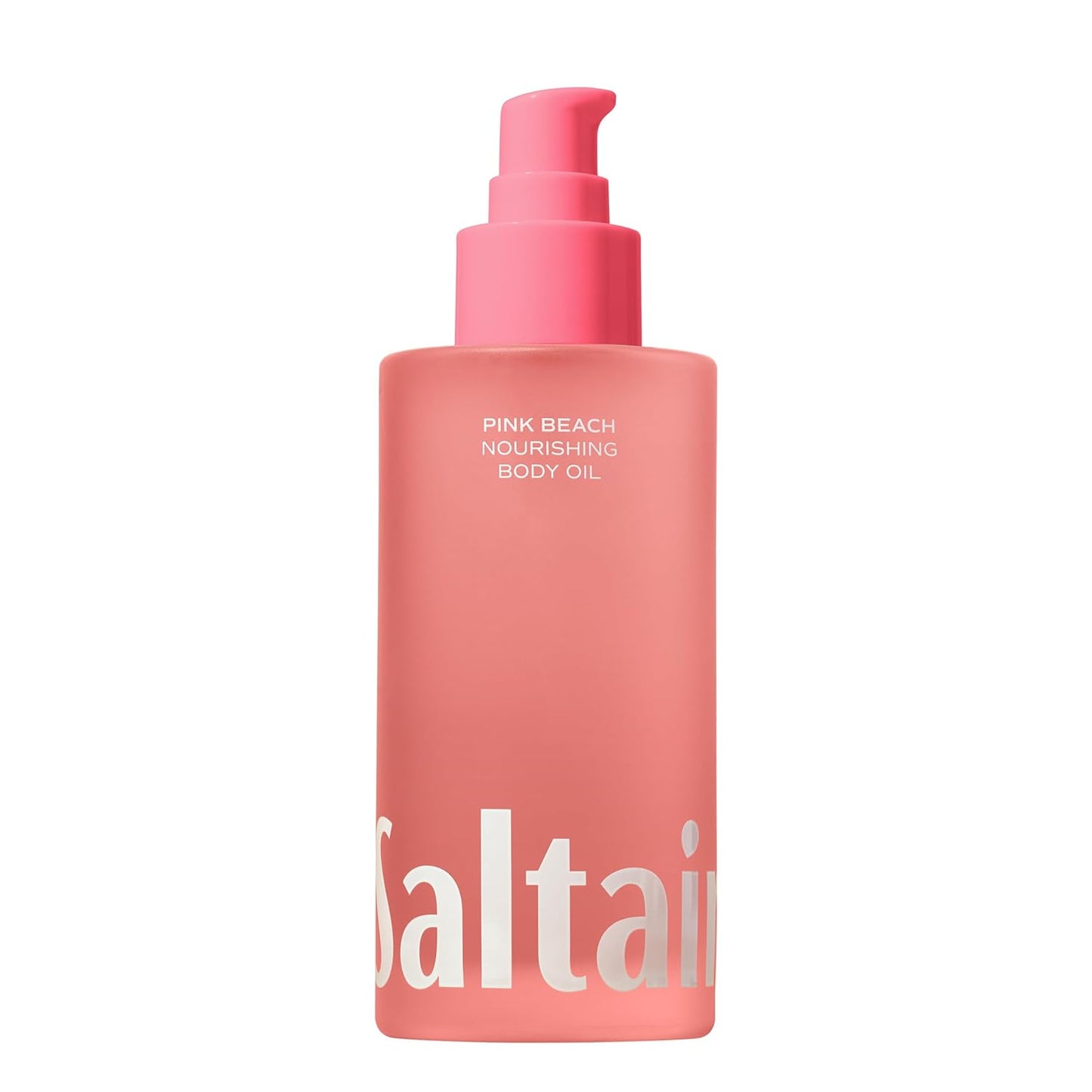 Saltair Body Oil. Luxurious Pink Beach After Shower and Bath Oil Moisturizer for Women. Botanical, Non-Greasy, and Well-Absorbing Lotion for Hydrating Dry Skin. 4oz Pump Bottle