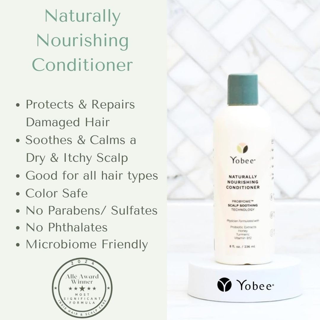 Psoriasis & Dandruff relief | Yobee Probiotic Shampoo & Conditioner | Doctor formulated