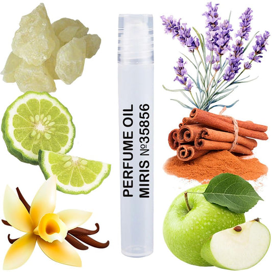 MIRIS Perfume Oil No. 35856, Inspired by Shaik 77, Long-Lasting Men Roll-On, Rollerball 0.34 Fl Oz / 10 ml