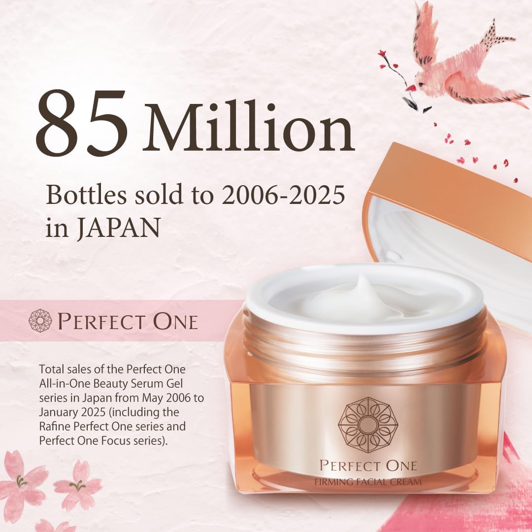 Perfect One PERFECT ONE All in One Super Face Cream, Moisturizer with Hyalocatch Ultra-Hydrating, Anti-Aging Facial Serum Reduce Fine