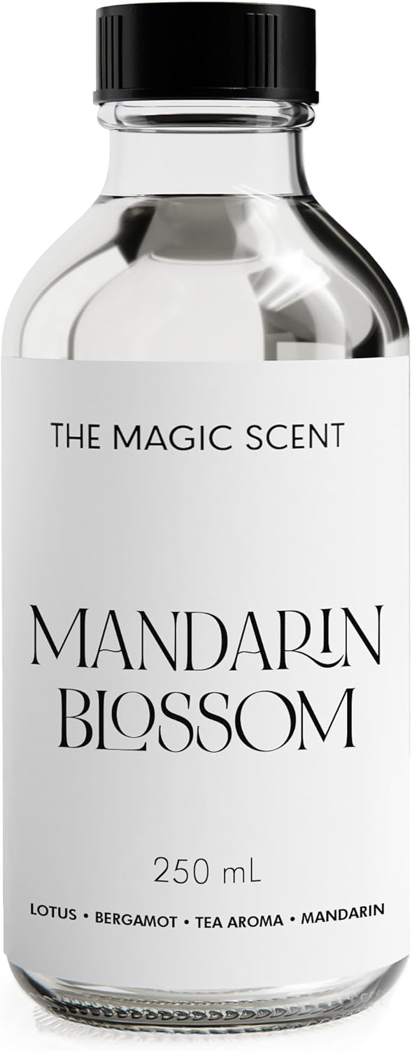 Mandarin Blossom Diffuser Oil - Hotel & Home Luxury Scents Inspired by St. Regis Hotel, Maldives - Diffuser Oil Scents for Home Designed for Use in All Diffusers - 8.5 fl oz, 250 mL