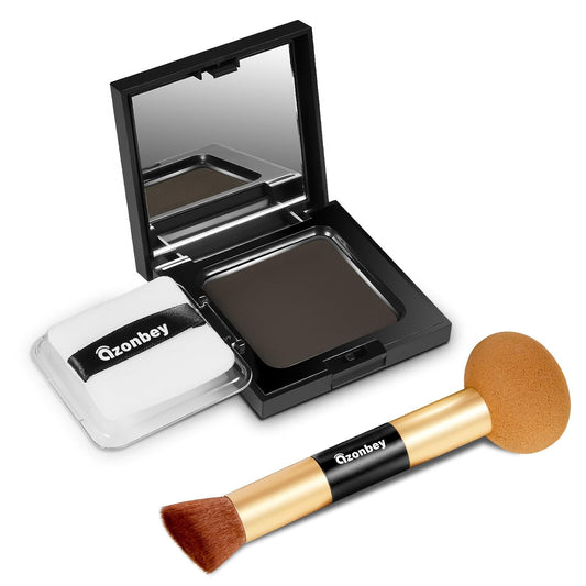 New Root Touch Up Hair Color,Hair Fibers for Thinning Hair,Cruelty Free Hairline Powder - Instantly Cover Touch Up, Hair Color Root Touch Up Powder, Hair Thickener for Women & Men (Dark Brown)