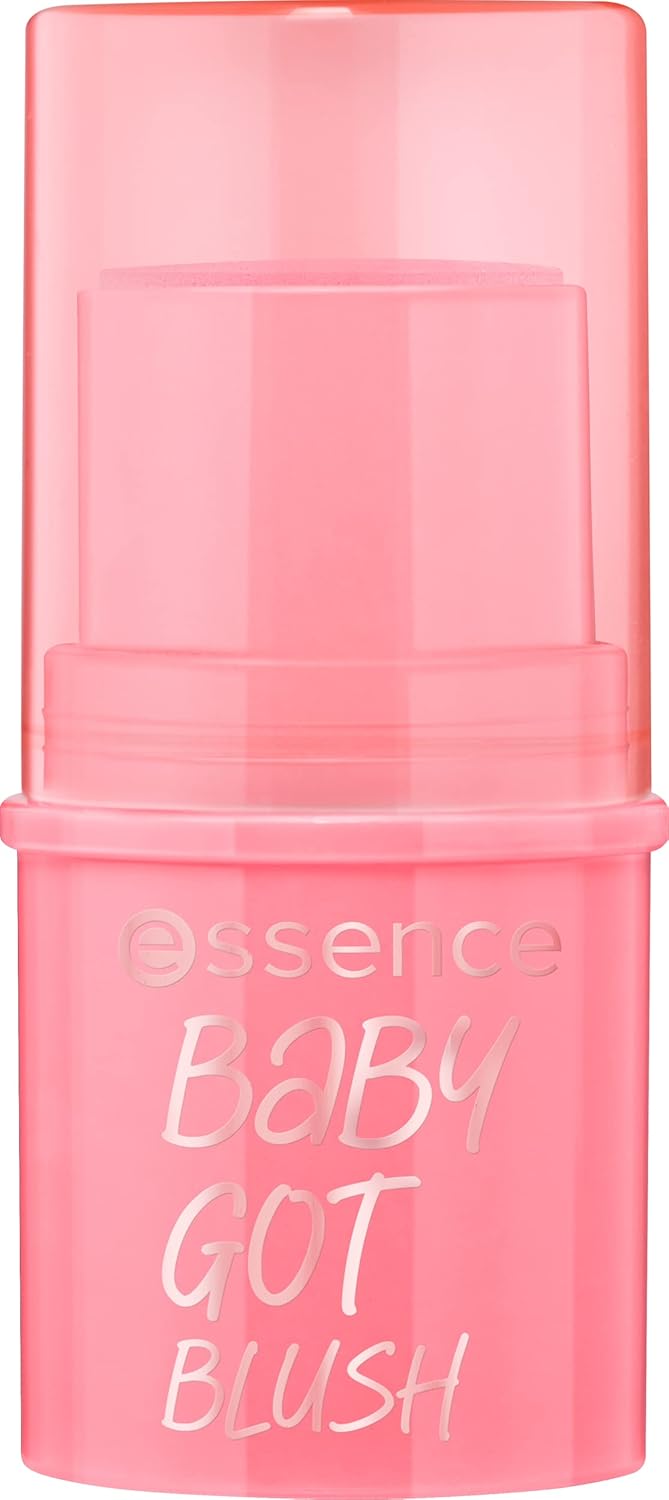 essence | Baby Got Blush (10 | Tickle Me Pink) | Easy to Apply & Blend Pigmented Cream Blush Stick | Vegan & Cruelty Free | Free From Gluten, Parabens, & Microplastic Particles