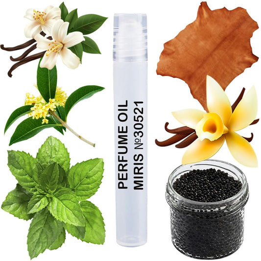 MIRIS Perfume Oil No. 30521, Inspired by Prive, Long-Lasting Women Roll-On, Rollerball 0.34 Fl Oz / 10 ml