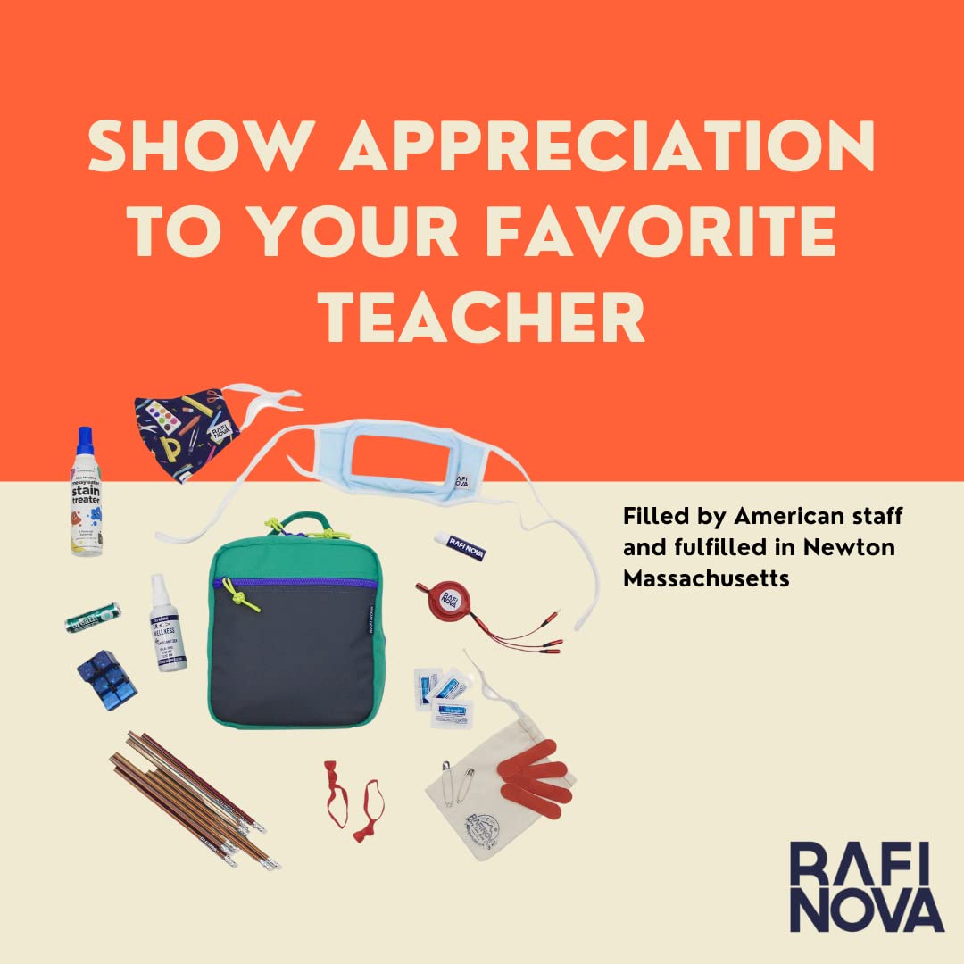 Oh Shit Kit Teachers Edition With All Essentials Face Coverings, Lip Balm, Adaptable Phone Charger and More