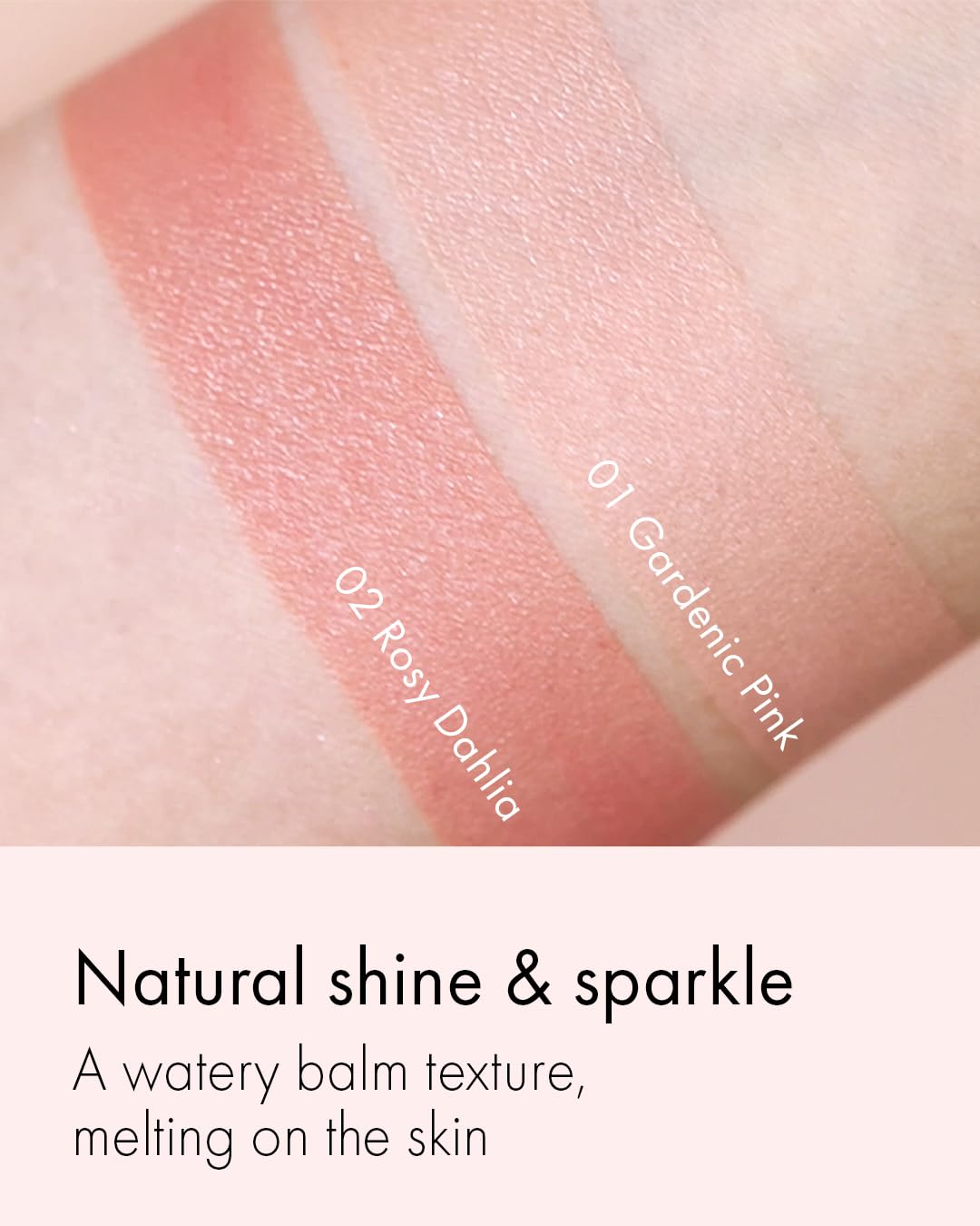 VIDIVICI Millennial Glow Cream Blush 01 Gardenic Pink - Creamy Face Cheek Blusher for Smooth & Silky Skin - Soft Satin Finish with Natural Color - For Fair to Light Skin Tone, 0.21 oz.