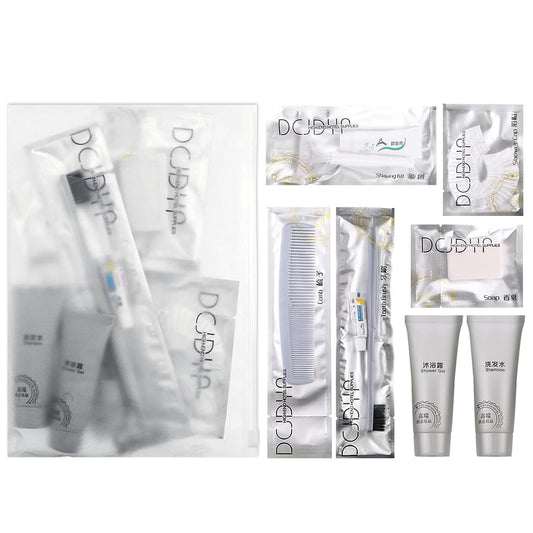 Hygiene Kit, Hygiene Kit Bulk, Individually Packed,The Travel Hygiene Kit Is Fully Equipped, Convenient For Personal Washing, Convenience Kits Suitable For Hotel, Home, Camping, Travel ( Pack-12)