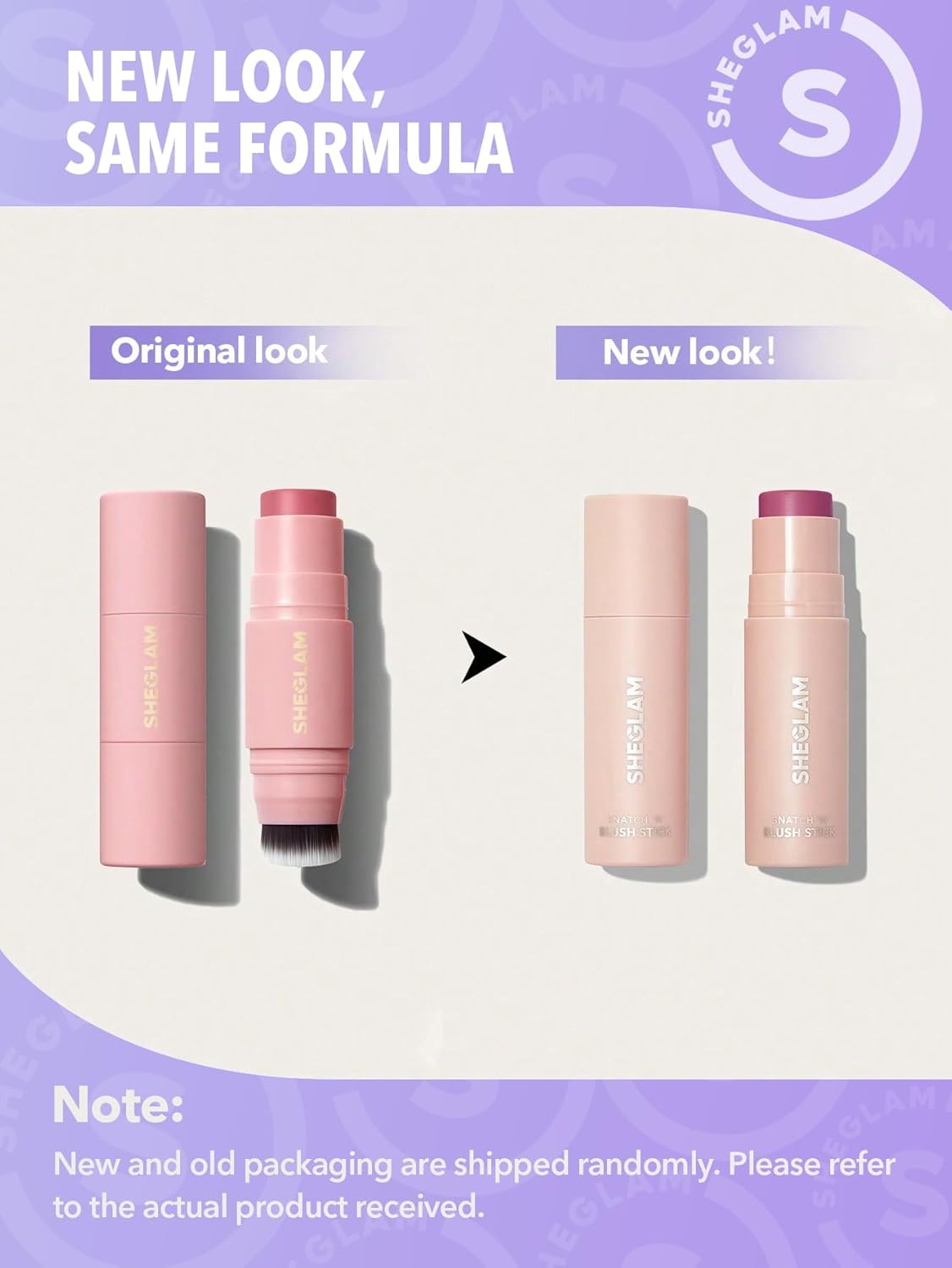 SHEGLAM Snatch N Cream Blush Stick Longlasting High Pigment Blush for Cheeks - Wild Love