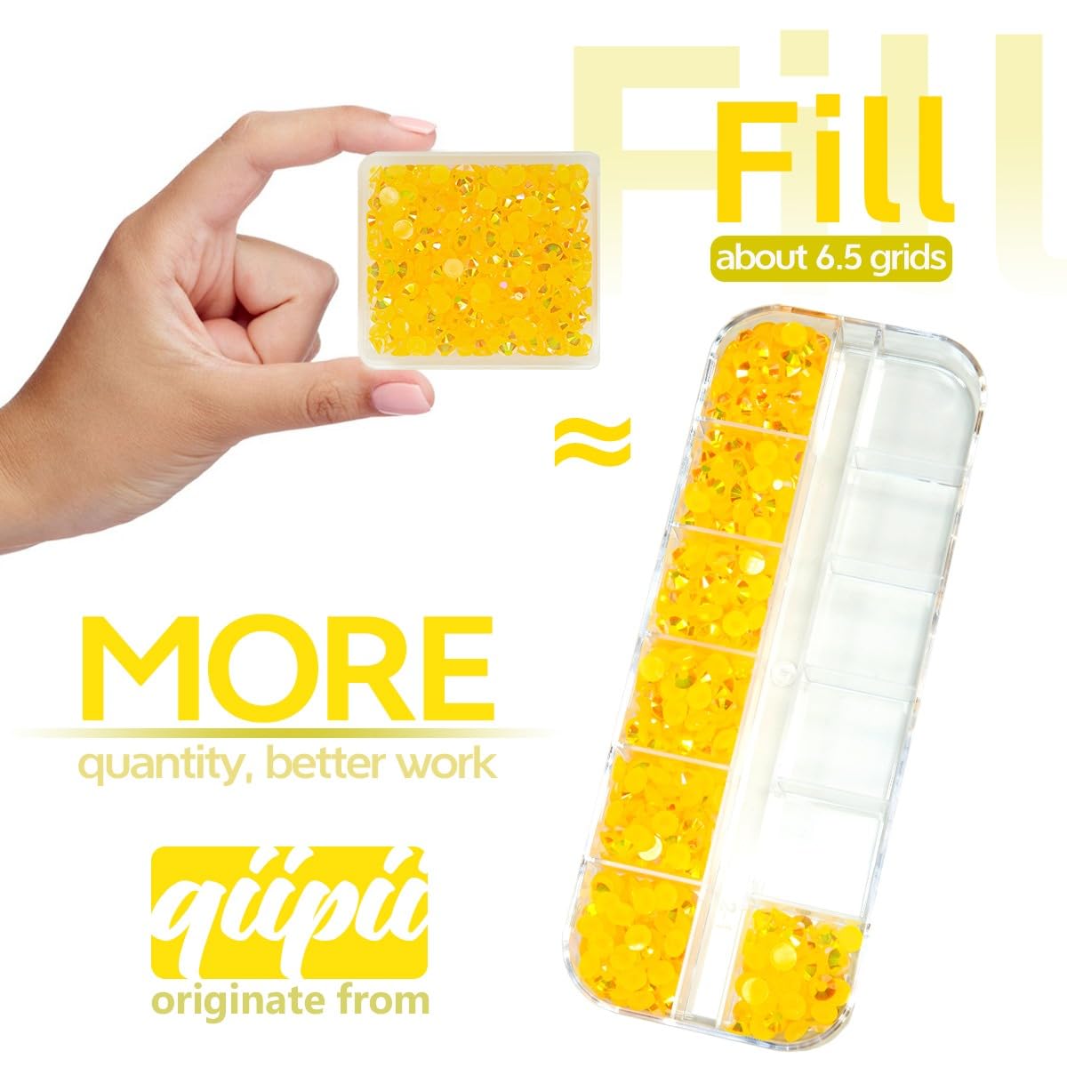 Orange Yellow AB Resin Rhinestones for Crafting 3mm 4mm 5mm Dark Yellow Flatback Jelly Stones Bulk SS10 SS16 SS20 Non-Hotfix Diamonds Gems for Nails Face Eyes Makeup Tumblers DIY Crafts Clothes