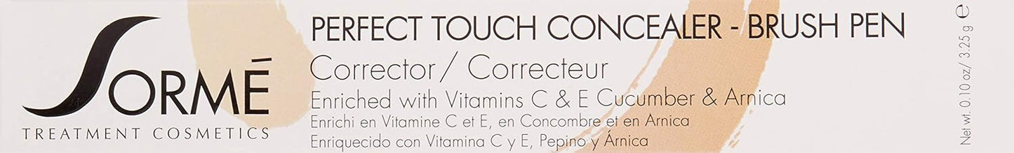 Sorme Cosmetics Perfect Touch Concealer Pen, True Sand, 0.10 Ounce