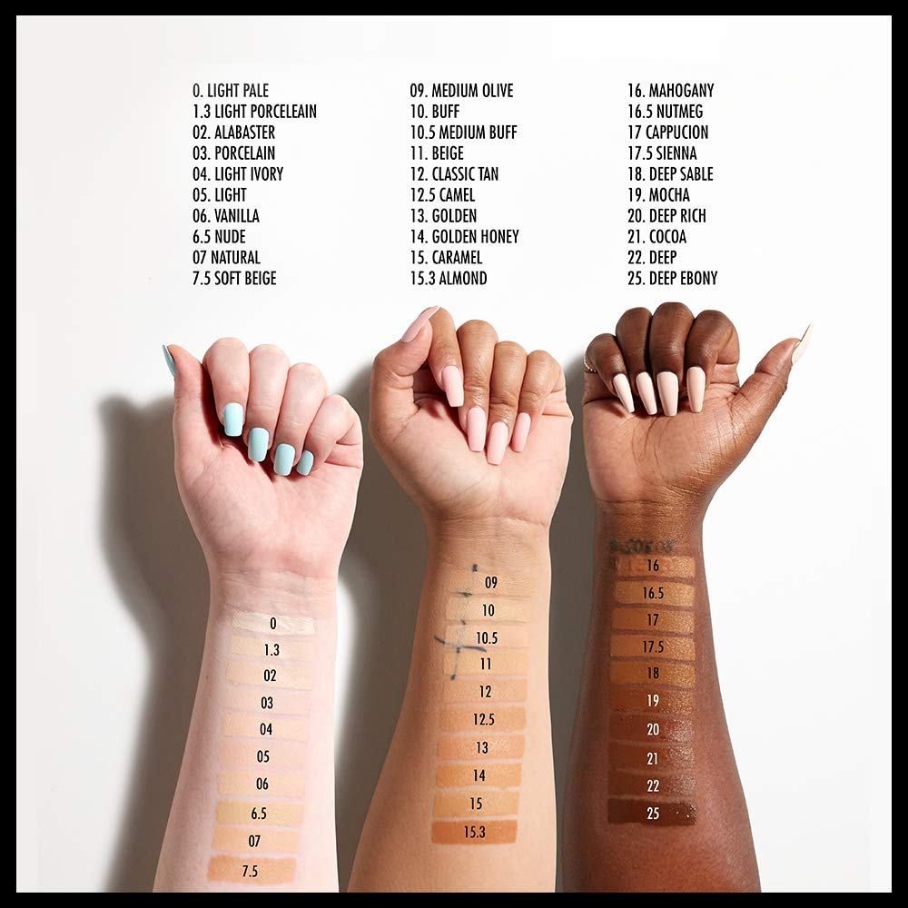 NYX PROFESSIONAL MAKEUP Total Control Pro Drop Foundation, Skin-True Buildable Coverage - Alabaster