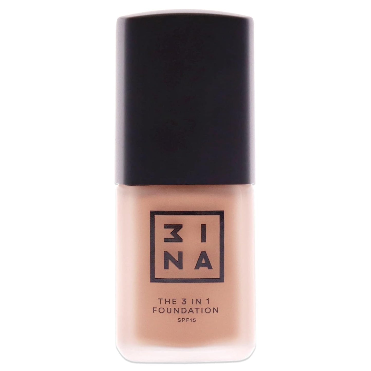 3INA The 3-In-1 Foundation 205 - Vegan Formula - Combination Of Primer, Concealer And Foundation - Medium Coverage - Natural Finish - Perfect For Covering Lines And Blemishes - Long Lasting - 1.01 Oz