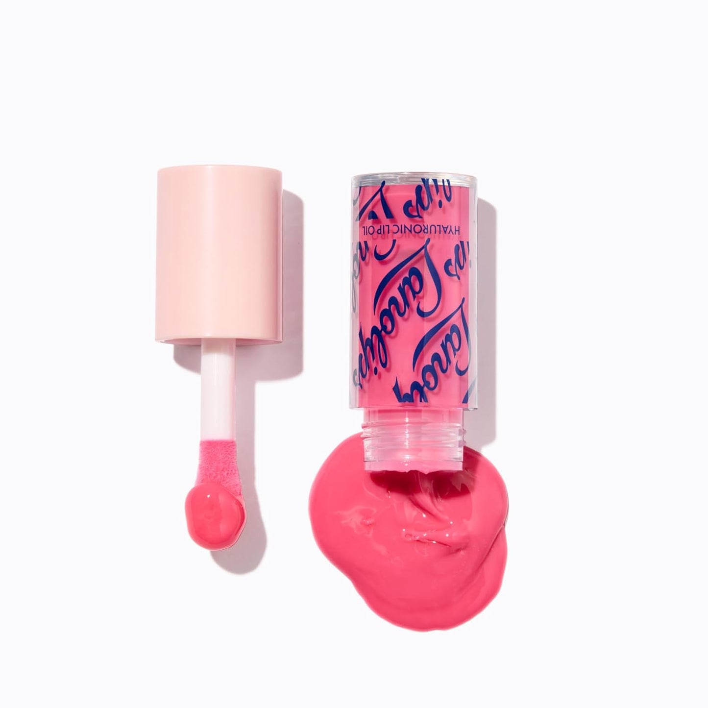 Lanolips Hydrating Lip Oil - Plumping Lip Gloss Infused with Lanolin Oil, Hyaluronic Acid & Vitamin E - Non-Sticky, Glossy Finish Beauty Products - Raspberry (0.2 Fl oz)