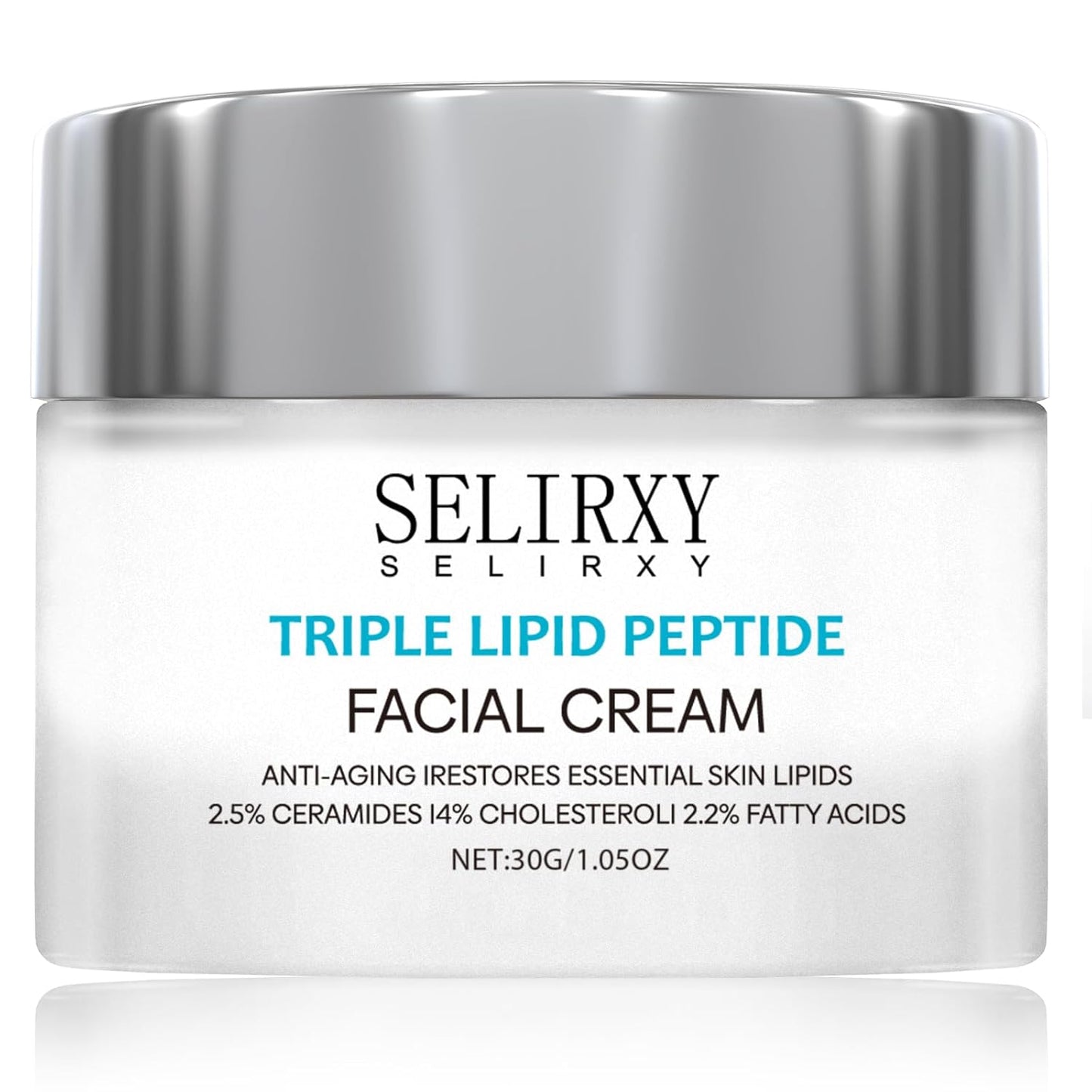 Nodfens Triple Lipid Peptide Cream for Anti-Aging - Restores & Repairs Mature Skin for Radiant, Smooth Complexion - Advanced Strength Recovery Face Moisturizer Cream