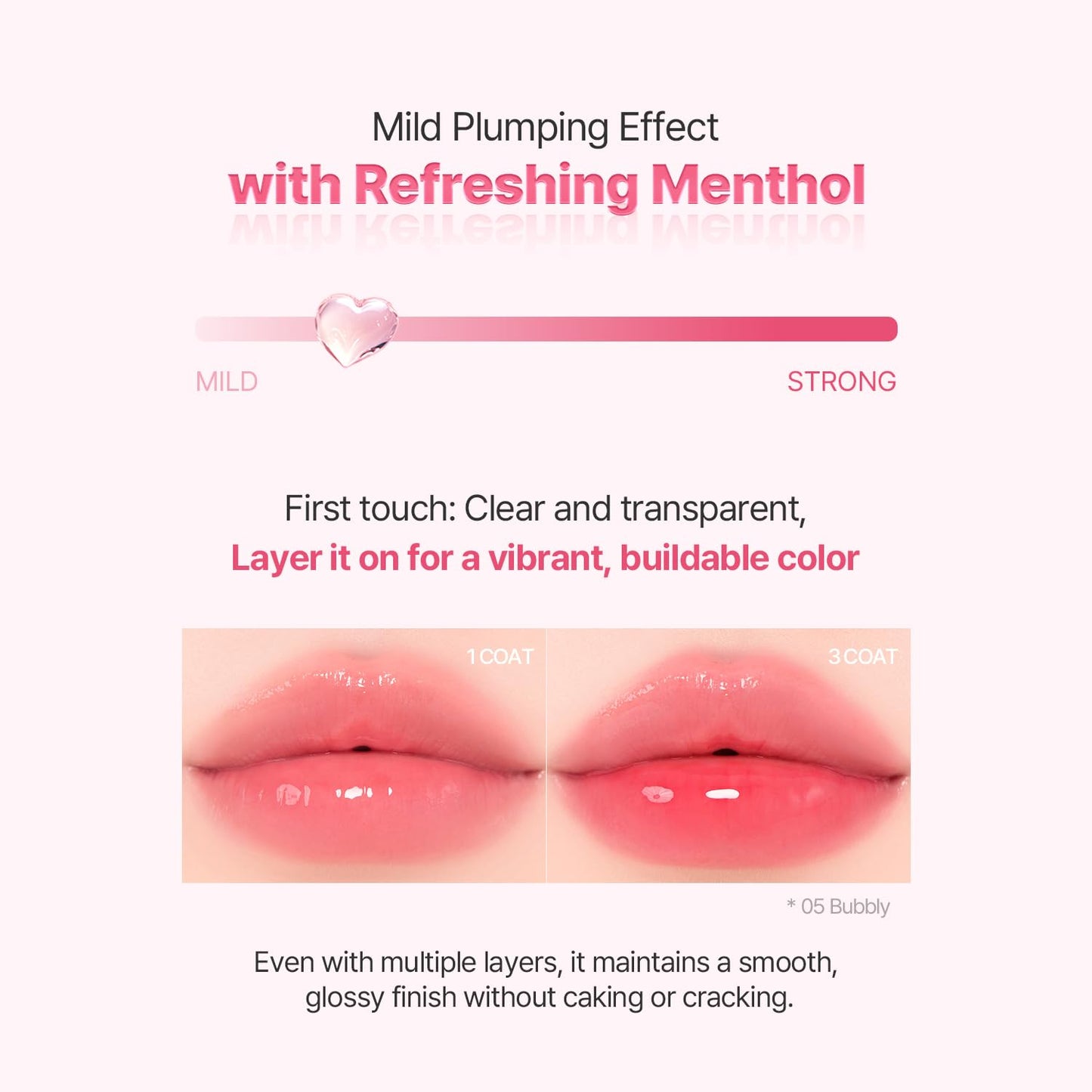 2aN Glaze Bouncing Tint – Lightweight, Moisturizing Lip Tint with High-Shine Finish, Smooth, Light Plumping, Comfortable Wear, Korean Makeup (Nudy Coco, 0.16 oz)