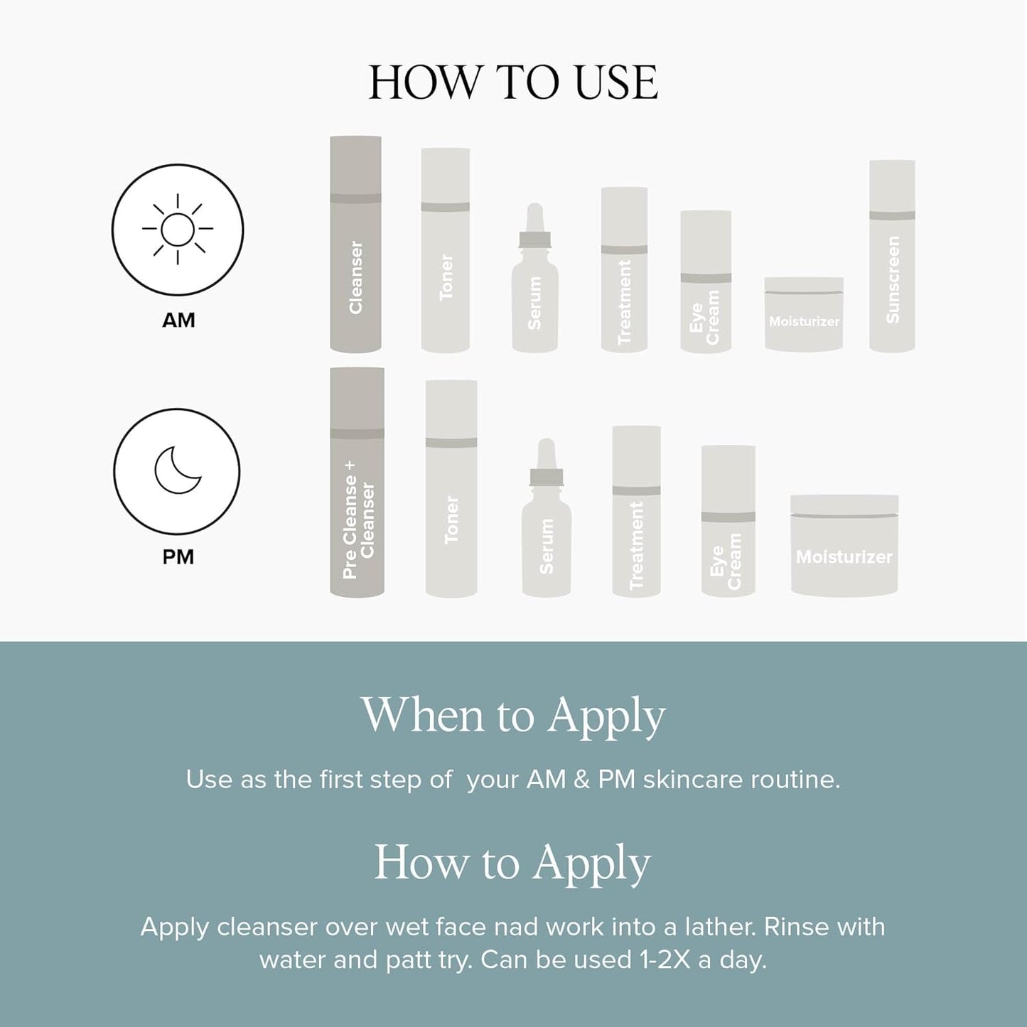 DRMTLGY Essential Facial Cleanser - Gentle Face Cleanser and Face Wash for Women and Men with Anti-Aging Peptides & Hyaluronic Acid. 6.9 fl oz