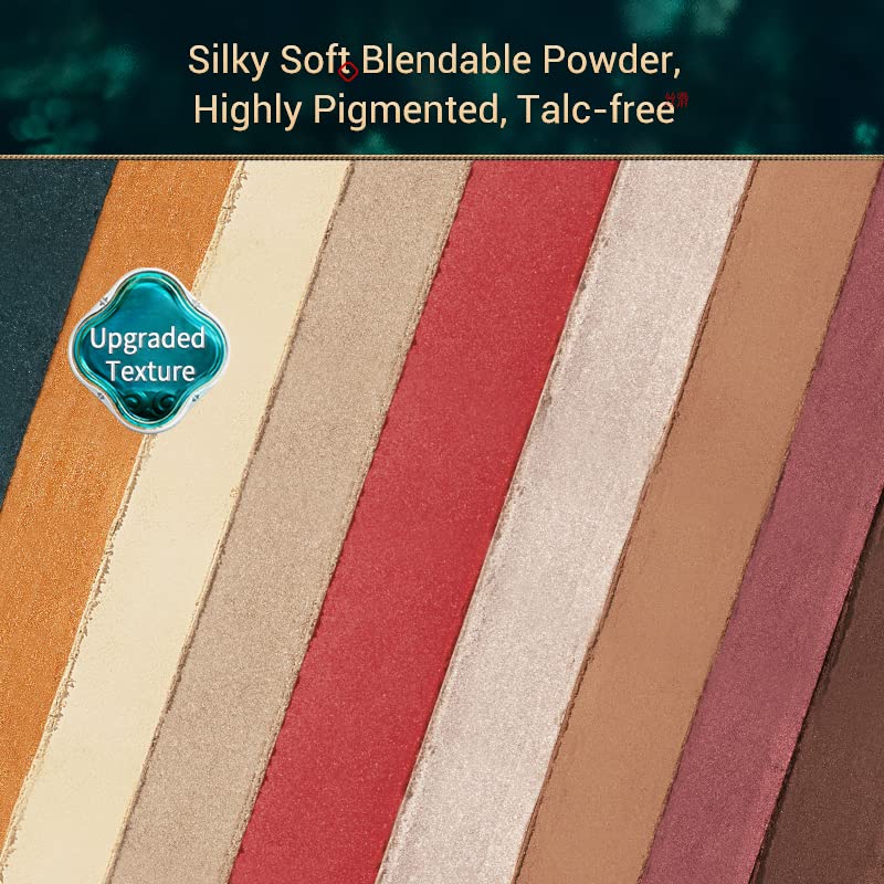 FLORASIS Floral Engraving Phoenix Makeup Palette (01 Gold Brown)