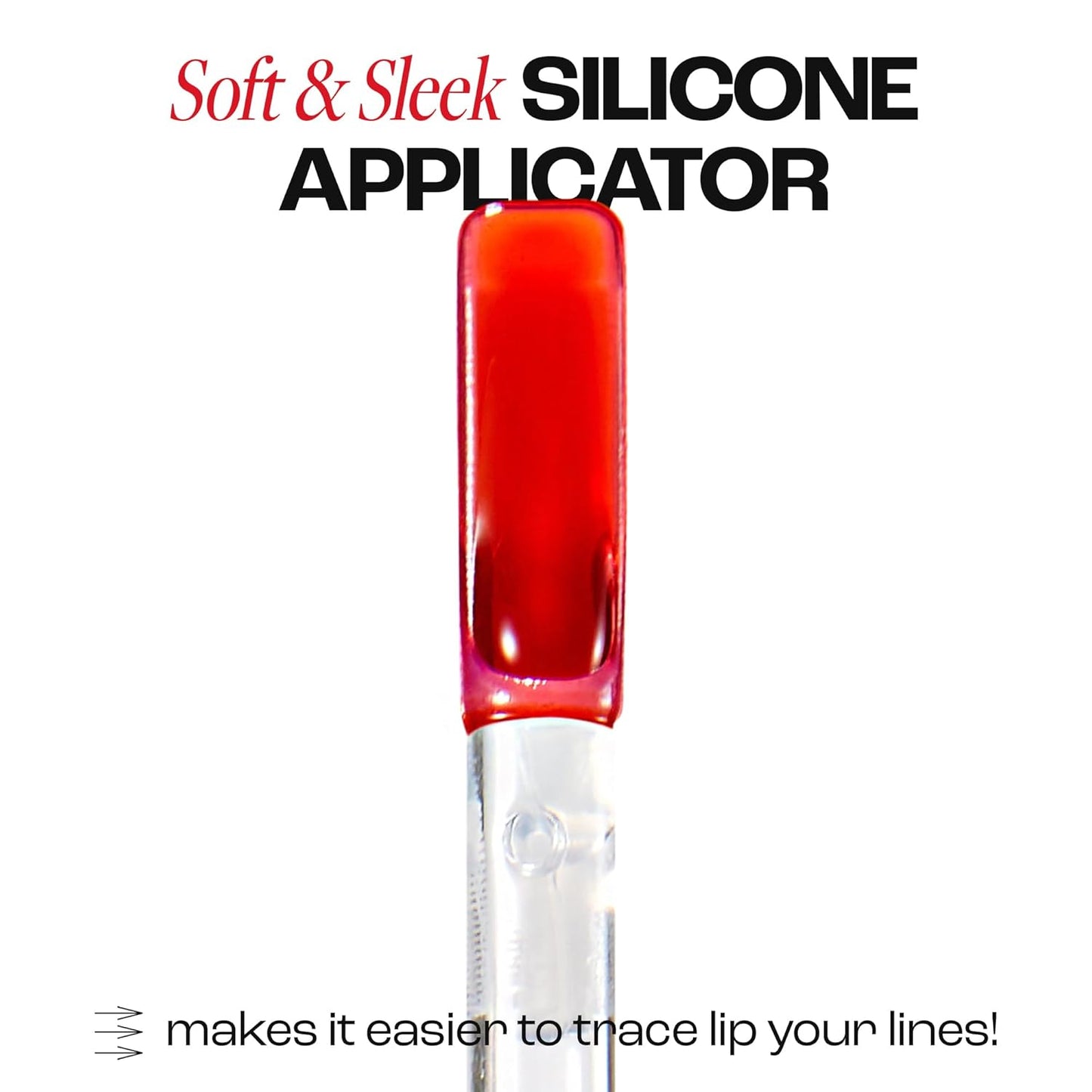 Rouge Star Plumping Lip Tattoo (0.17 oz) - 72-HR Long Lasting Waterproof Peel Off Lip Stain - Transfer-Proof, Non -Sticky Hydrating Matte Lip Tint Tattoo (Classic Red)