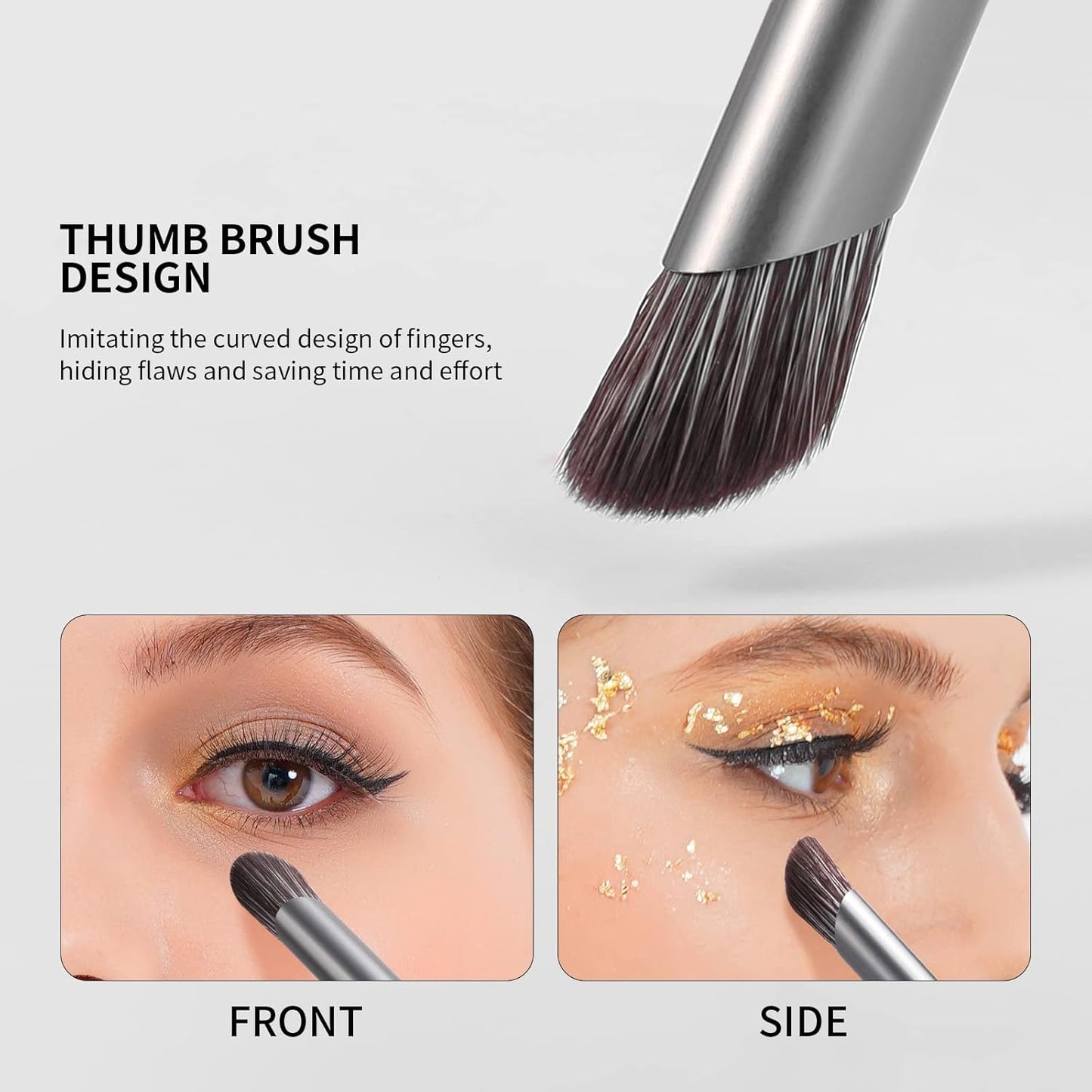 DUcare Makeup Brushes Professional with Bag 22Pcs Makeup Brush Set Premium Synthetic Kabuki Foundation Blending Brush Face Powder Blush Concealers Eye Shadows with Case