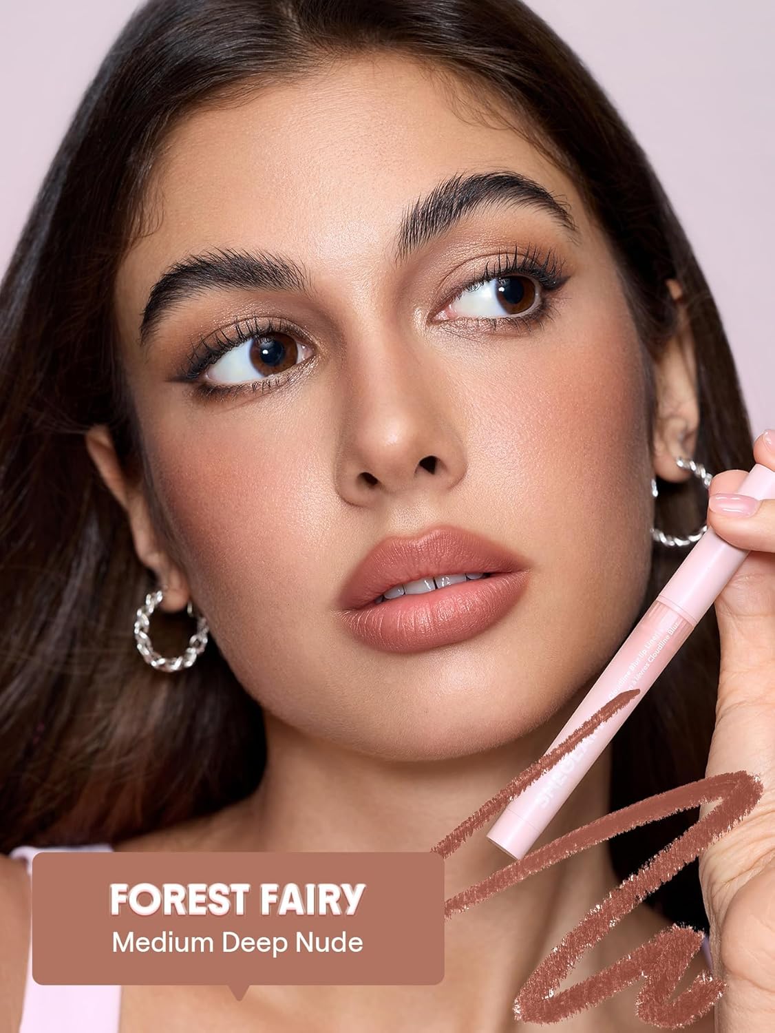 SHEGLAM Cloudline Blur Lip Liner Long Lasting,Vegan & Cruelty-Free Lip Stain-Forest Fairy