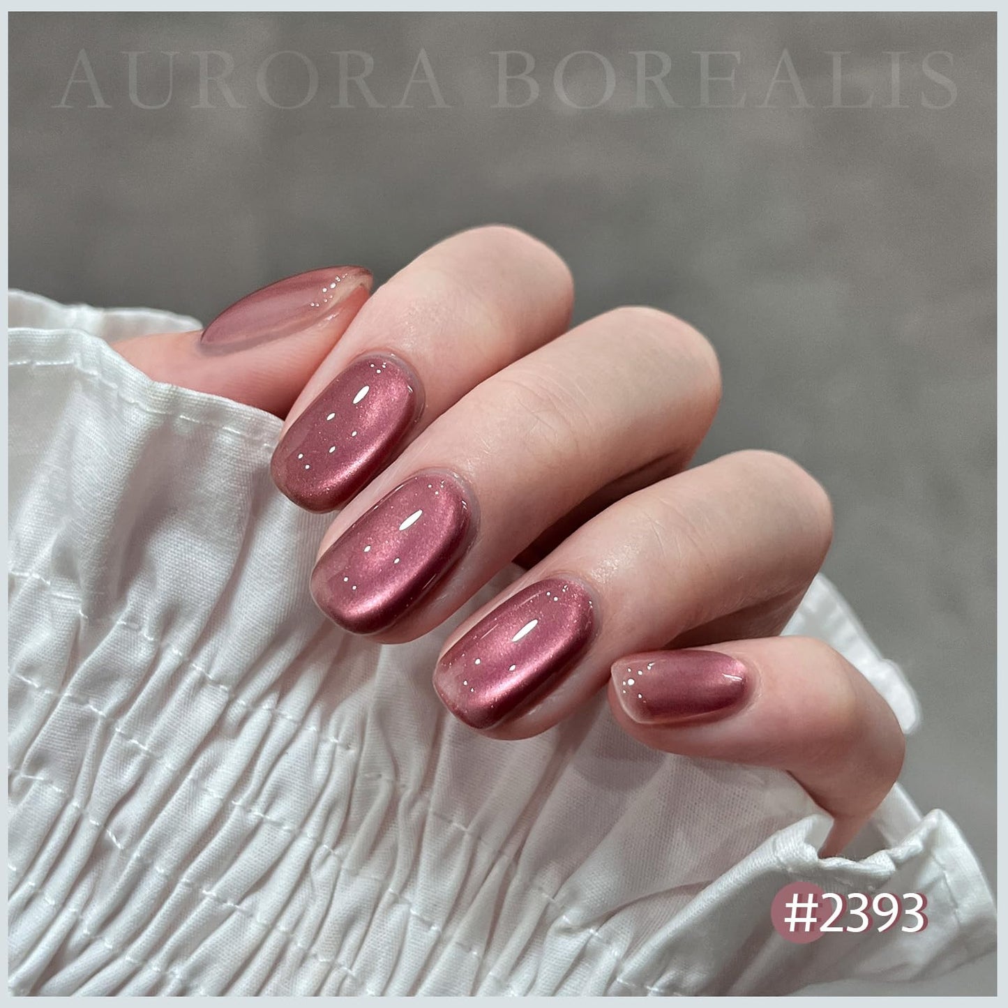 GAOY Glitter Cat Eye Gel Nail Polish Set with Magnet Colorful Galaxy for Holographic Cat Eye, Salon Gel Manicure and Nail Art DIY at Home