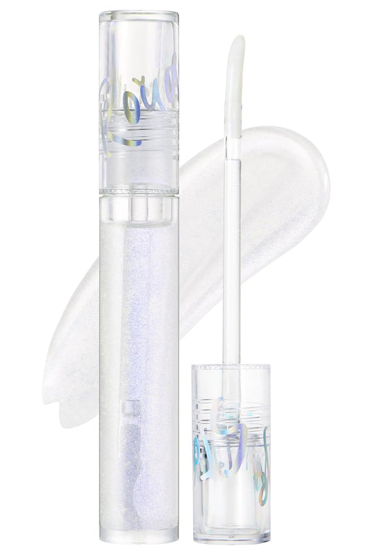 Rouge Star Glossy Lip Oil - Hydrating Lip Gloss - Non-Sticky Shine with Argan Oil & Vitamin - Deep Moisturization & Lip Softening 0.14 oz (Glossy Lip Oil)