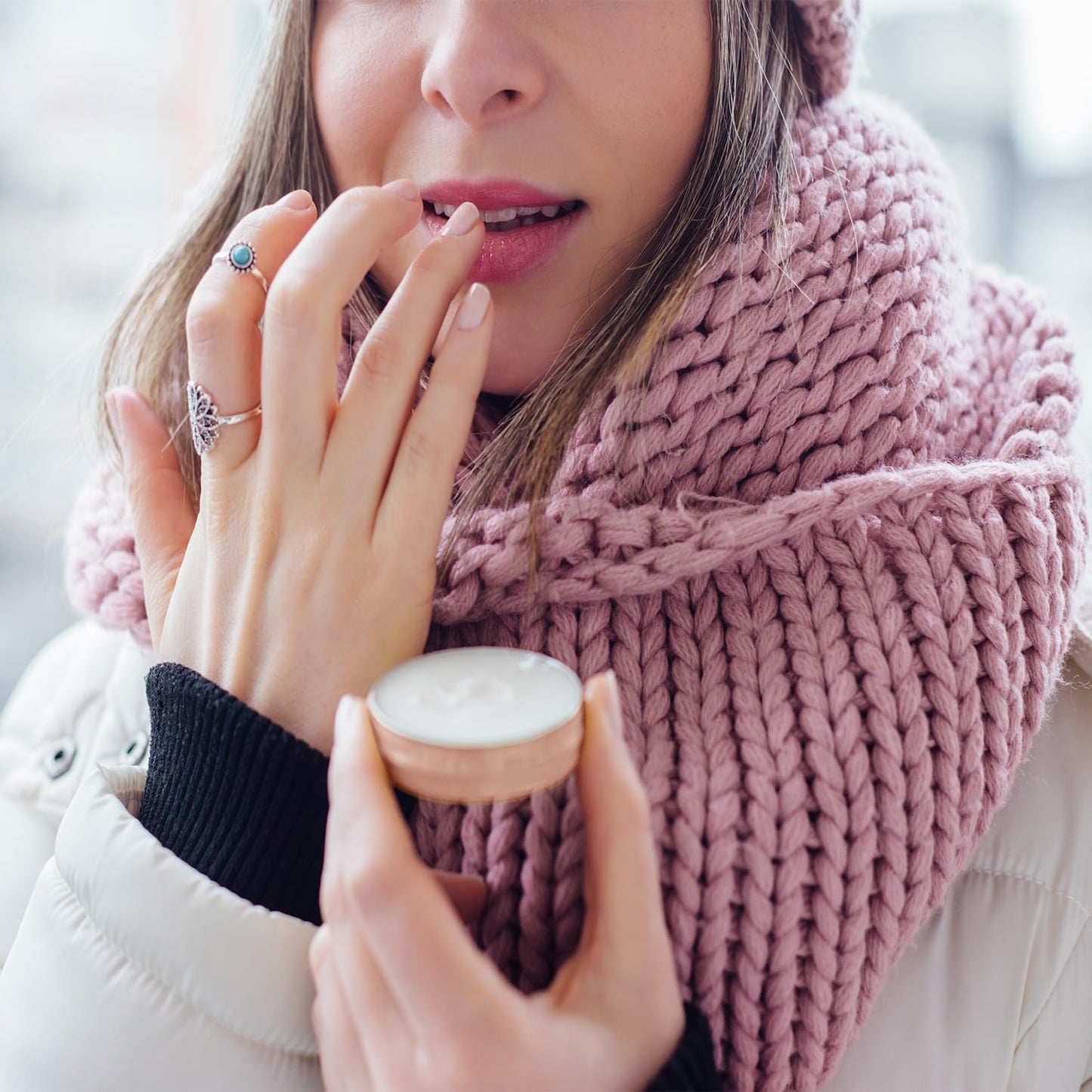 0.5 Ounce Aluminum Tin Jar with Screw Cap 15mL Tin Cans Refillable Containers for Cosmetic, Lip Balm, Cream, Lotion, Balms, Spices, Salve, Rose Gold 40 Pcs