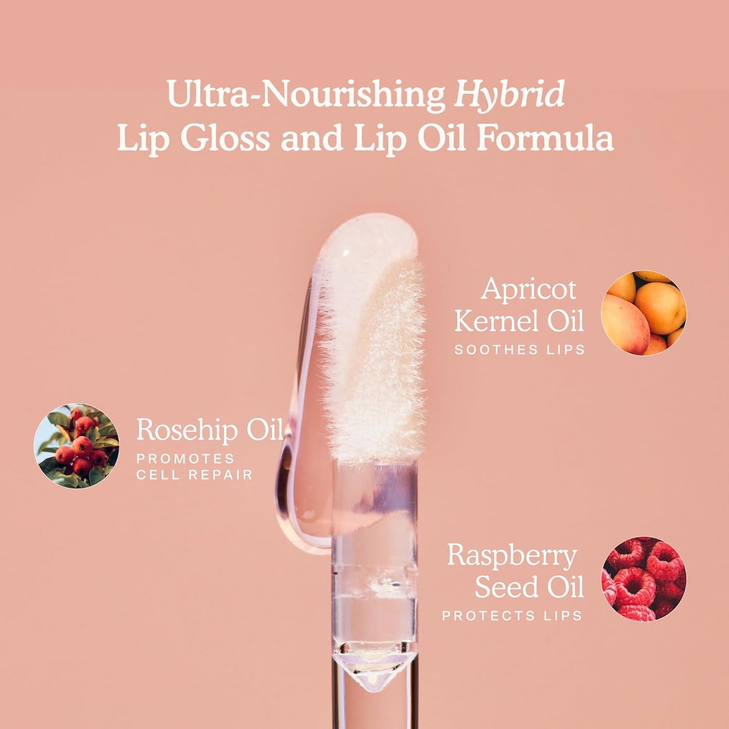 Tower 28 ShineOn Milky Lip Jelly, OAT | Non-Sticky, Vegan Lip Gloss in Milky Peachy Pink | Apricot and Raspberry Seed Oil | Moisturizing, Clean, Cruelty Free