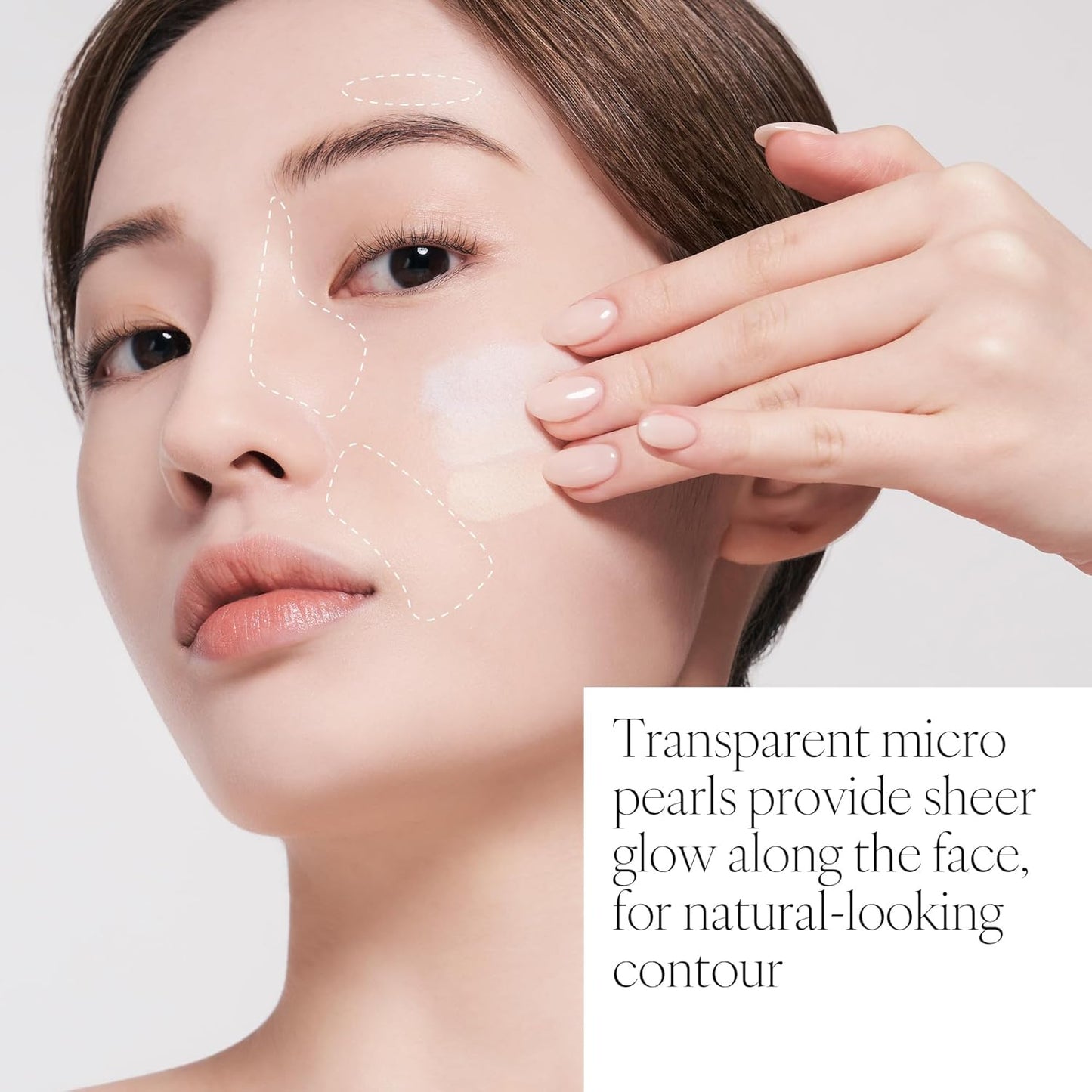 BAKED POWDER 001 NATURAL BEIGE, Terra-Cotta Facial Powder, Crease-free, Smudge Free & Weightless Setting powder (6.2g, 0.014 oz.)